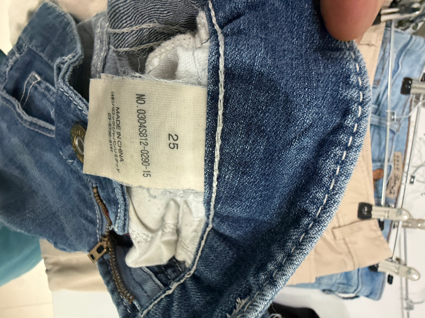 Sly Jeans Medium Wash Low-Rise Skinny Jeans 25