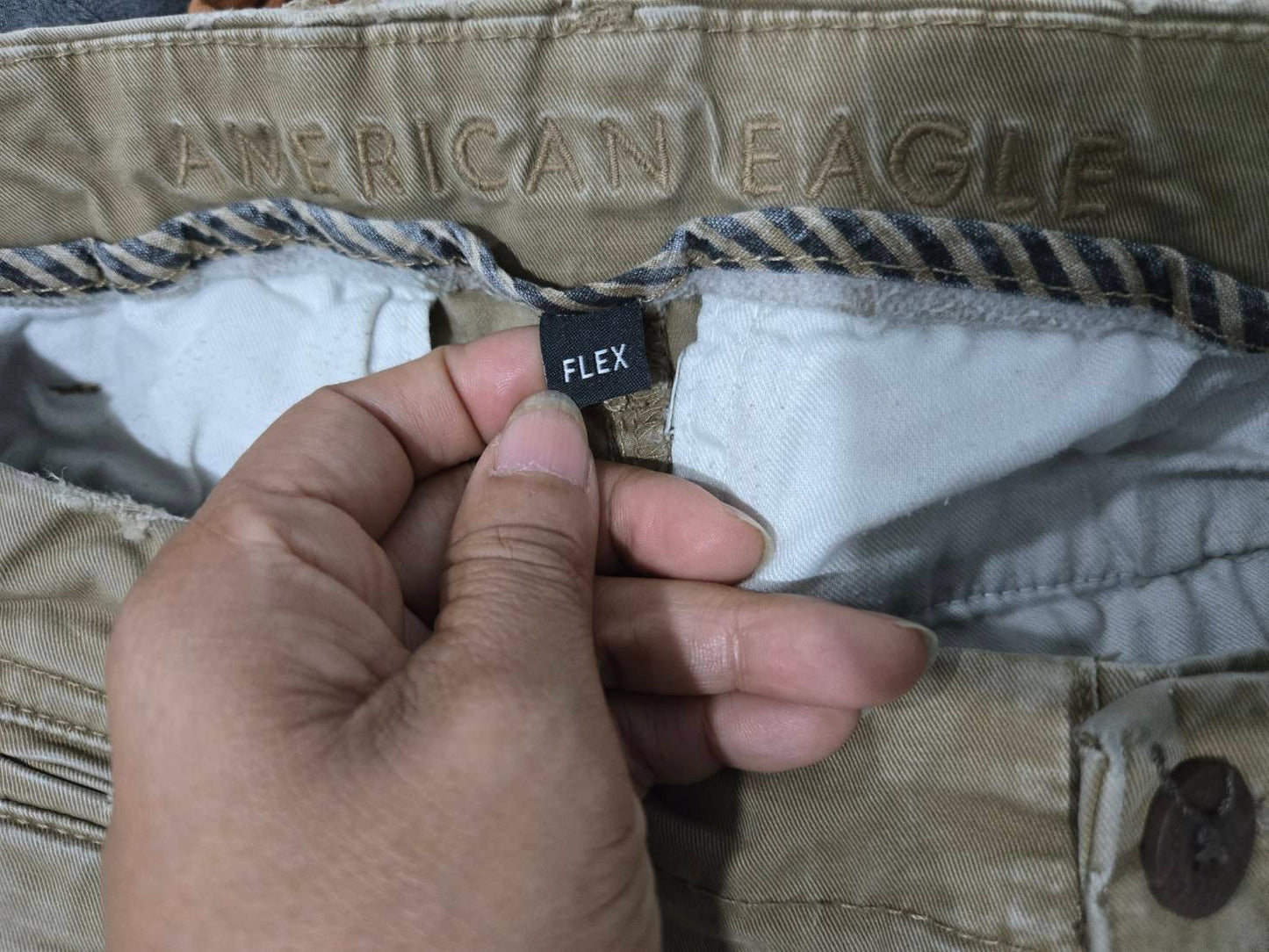 American Eagle Khaki Chino Pants
