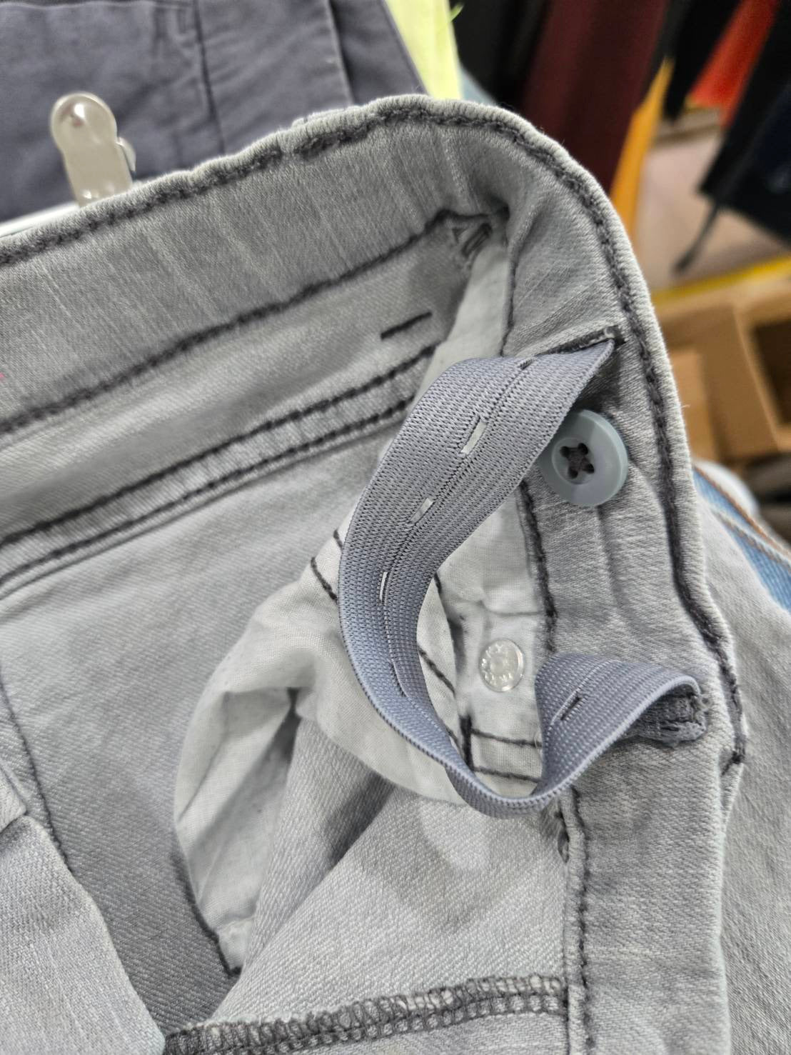 Children's Place Grey Super Skinny Jeans — Children 16y