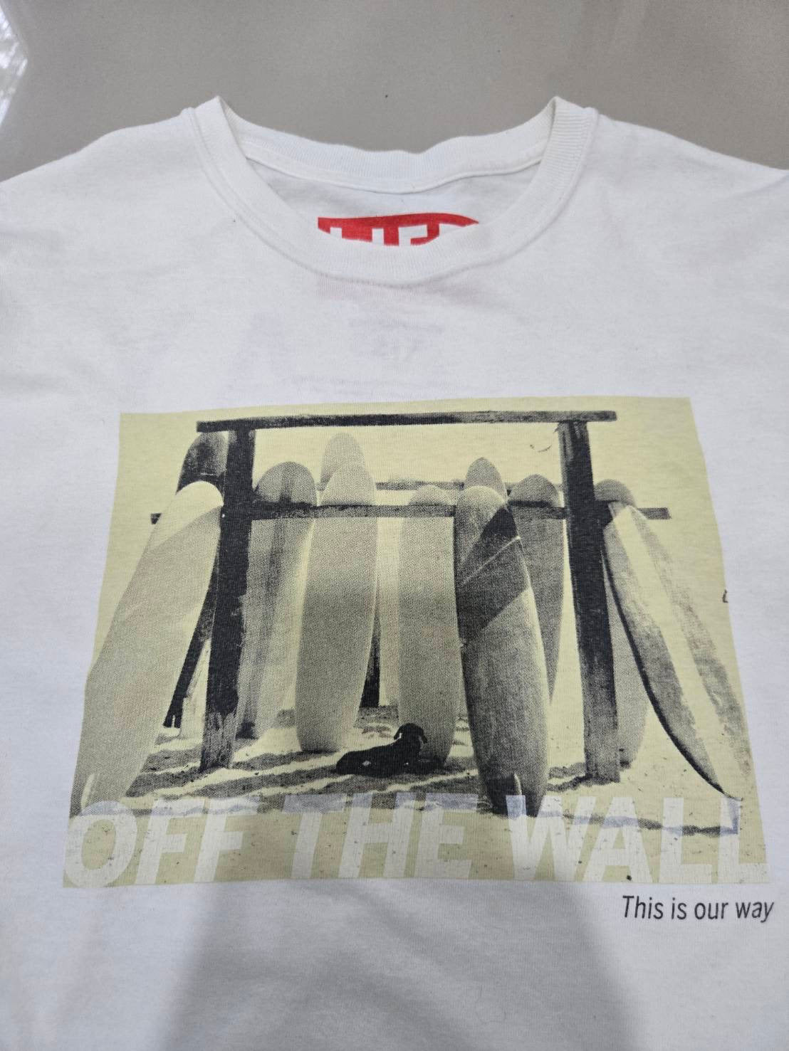 Vans "Off The Wall" Surfboard Torii Gate Graphic T-Shirt