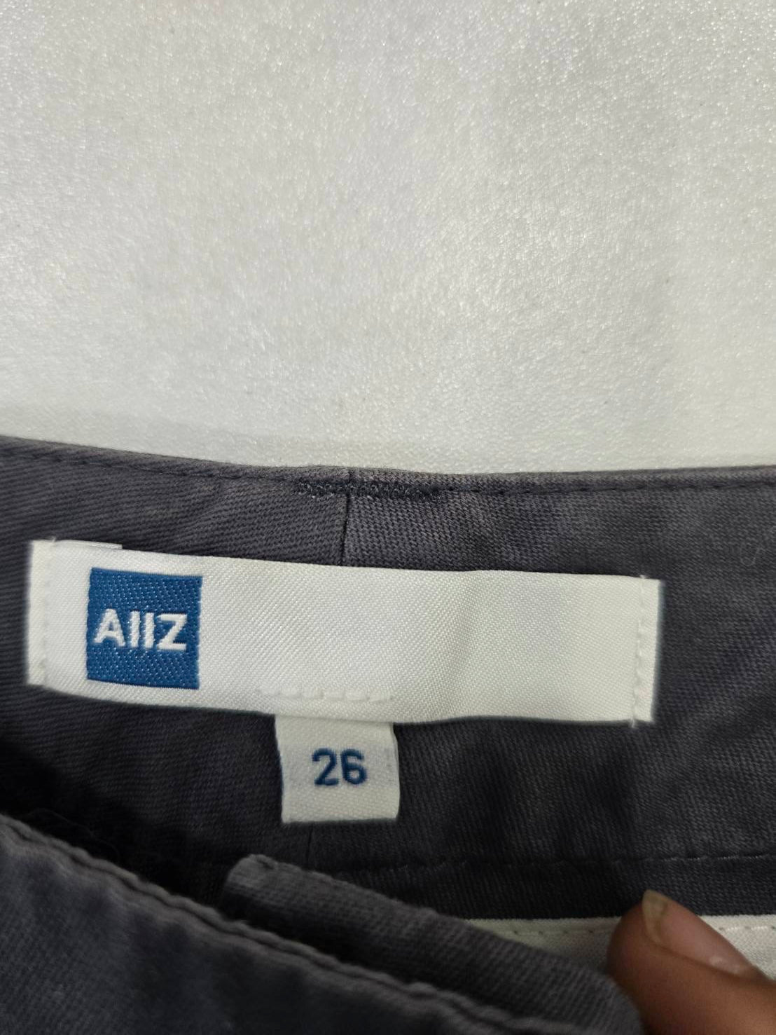 AIIZ Dark Gray Chino Shorts — Size 26