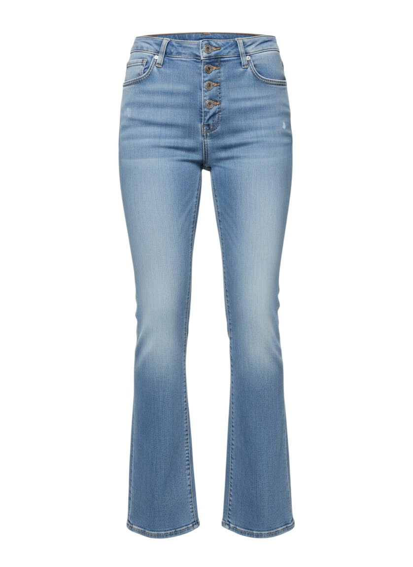 Zara Light Wash Flared Jeans EUR 40