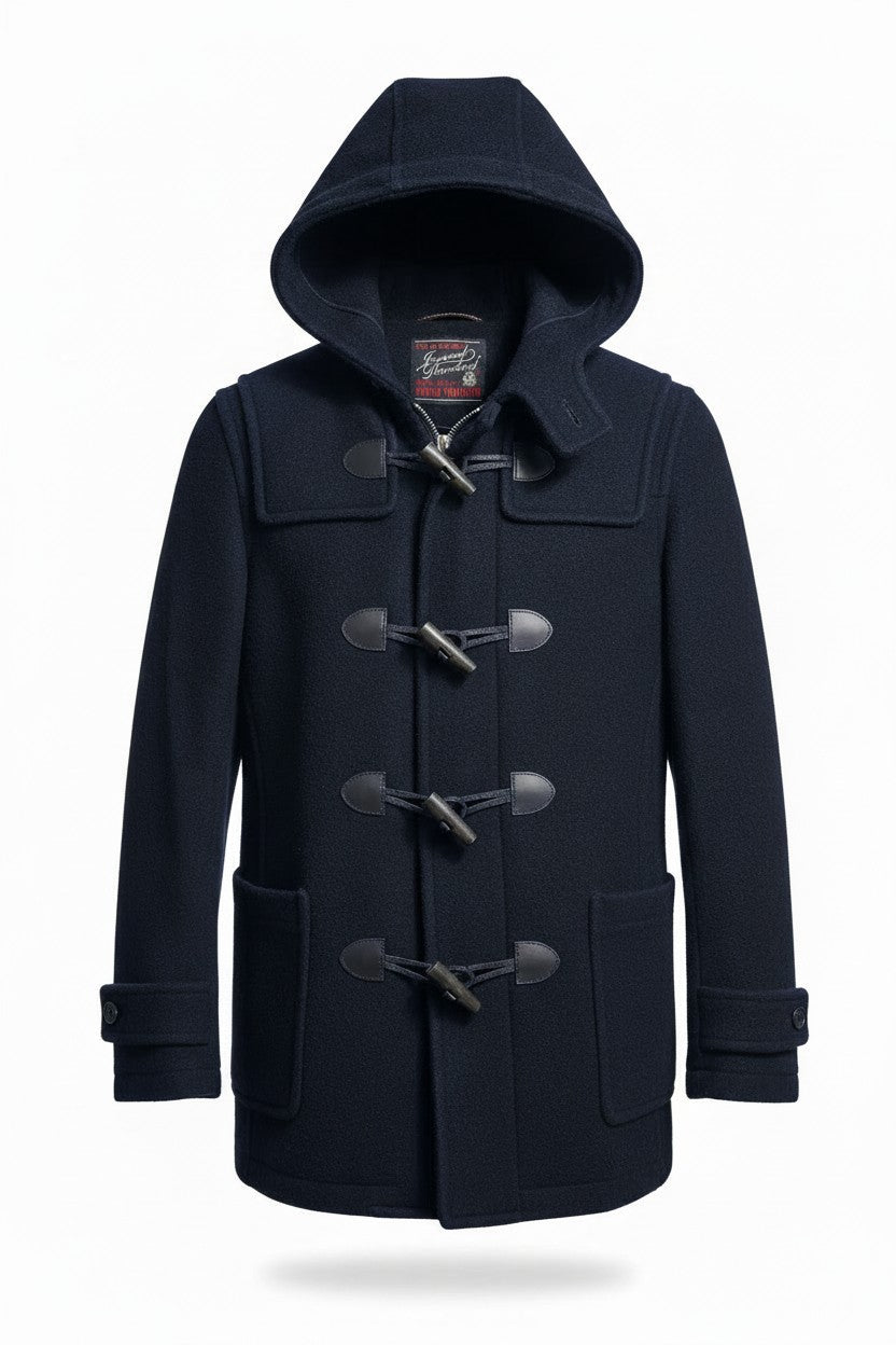 Wool Duffle Coat — Navy — Journal Standard × London Tradition