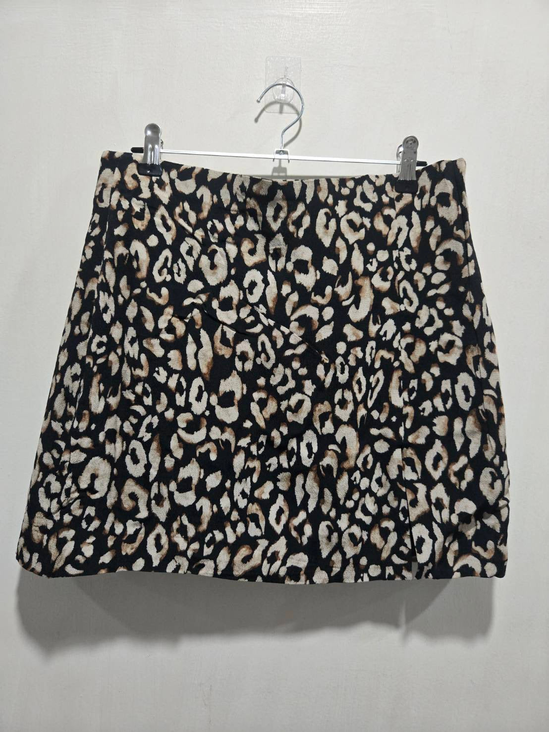 H&M Leopard Print Mini Skirt