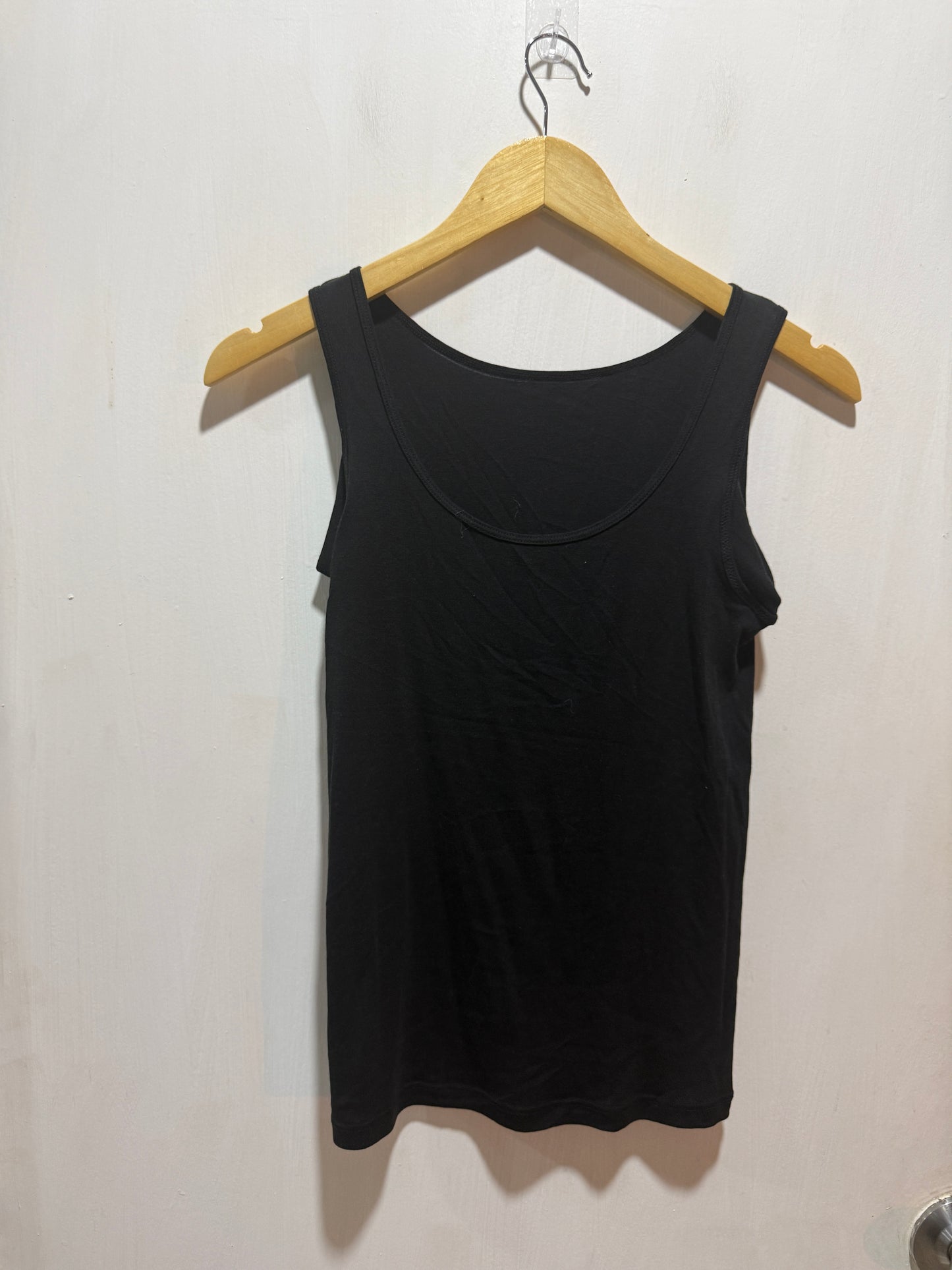 No Brand Black Scoop Neck Tank Top L