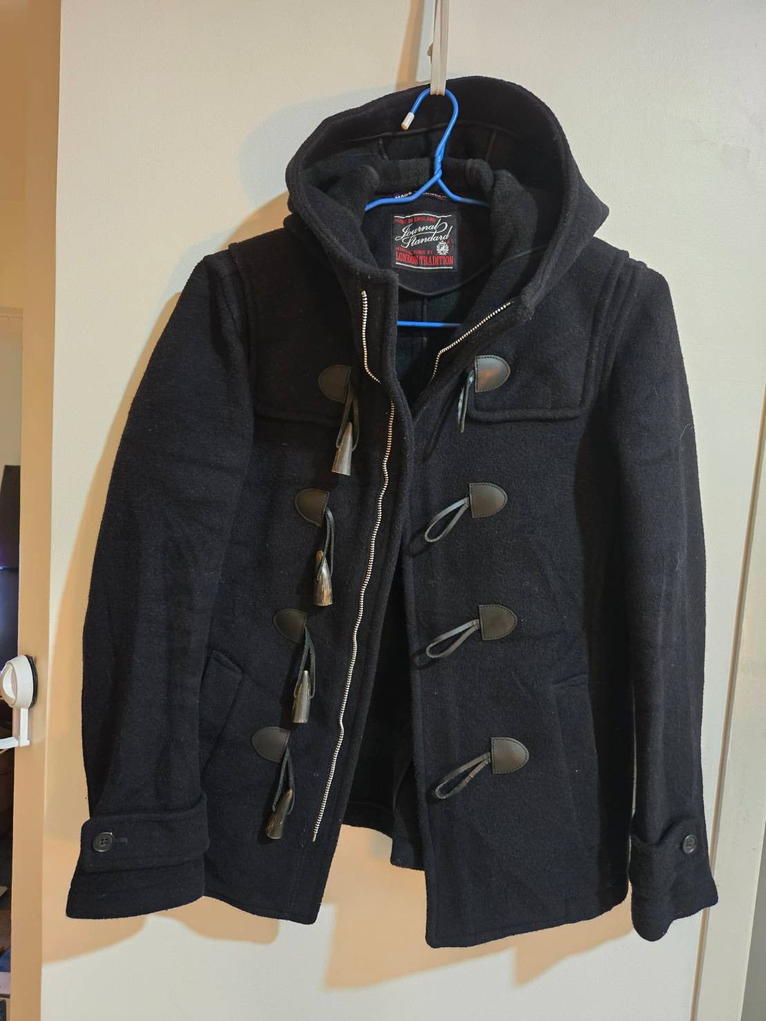 Wool Duffle Coat — Navy — Journal Standard × London Tradition