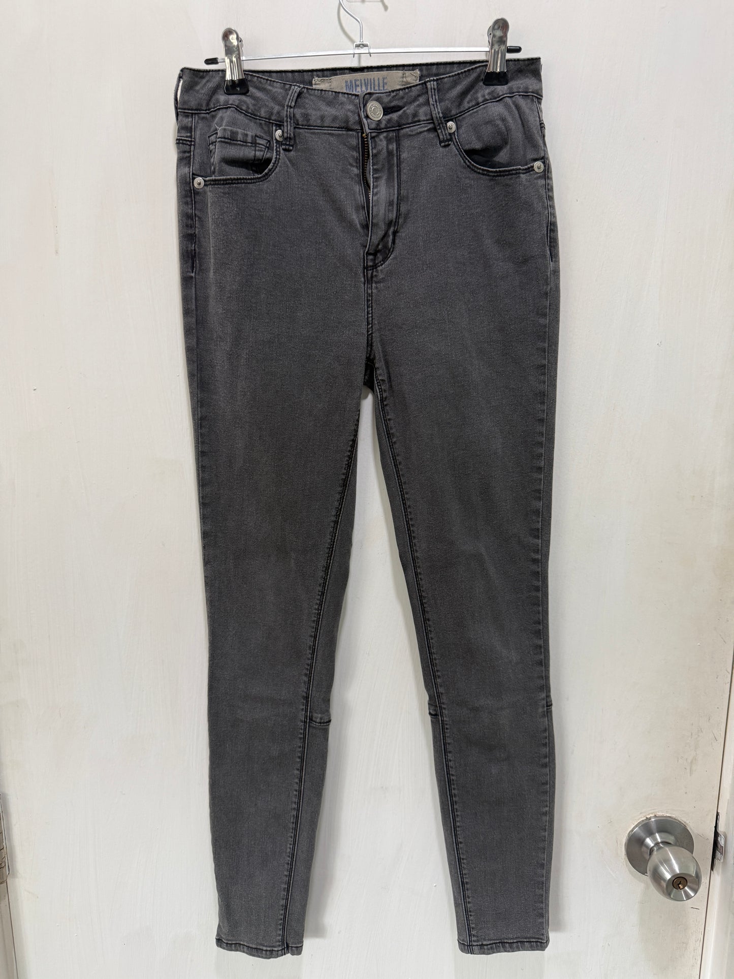 Melville Grey Skinny Jeans 27