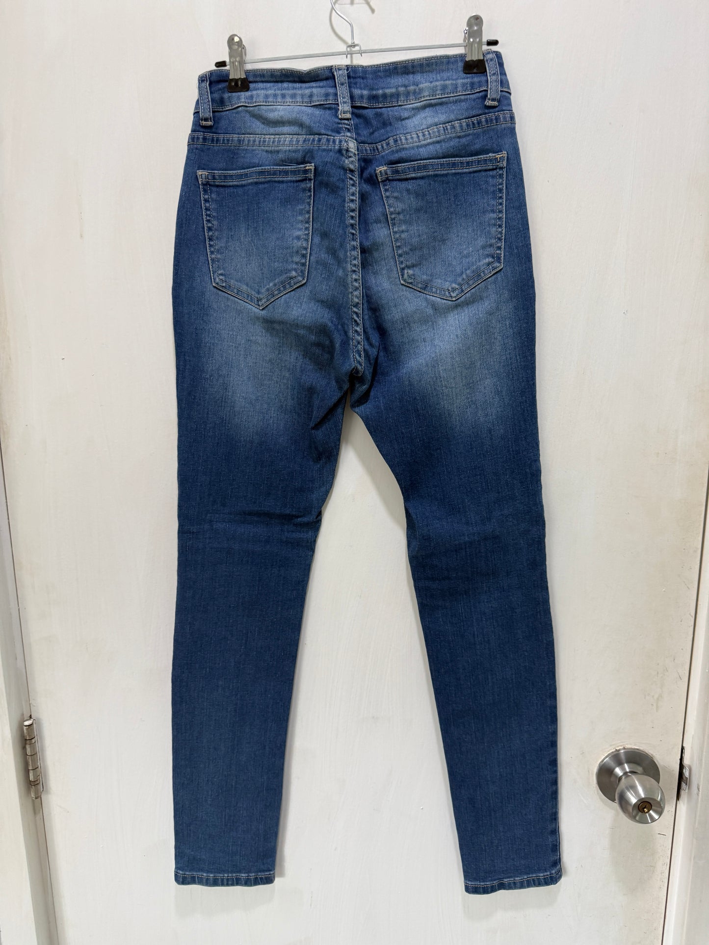 Chou Chou Angelina Medium Wash Ripped Skinny Jeans S