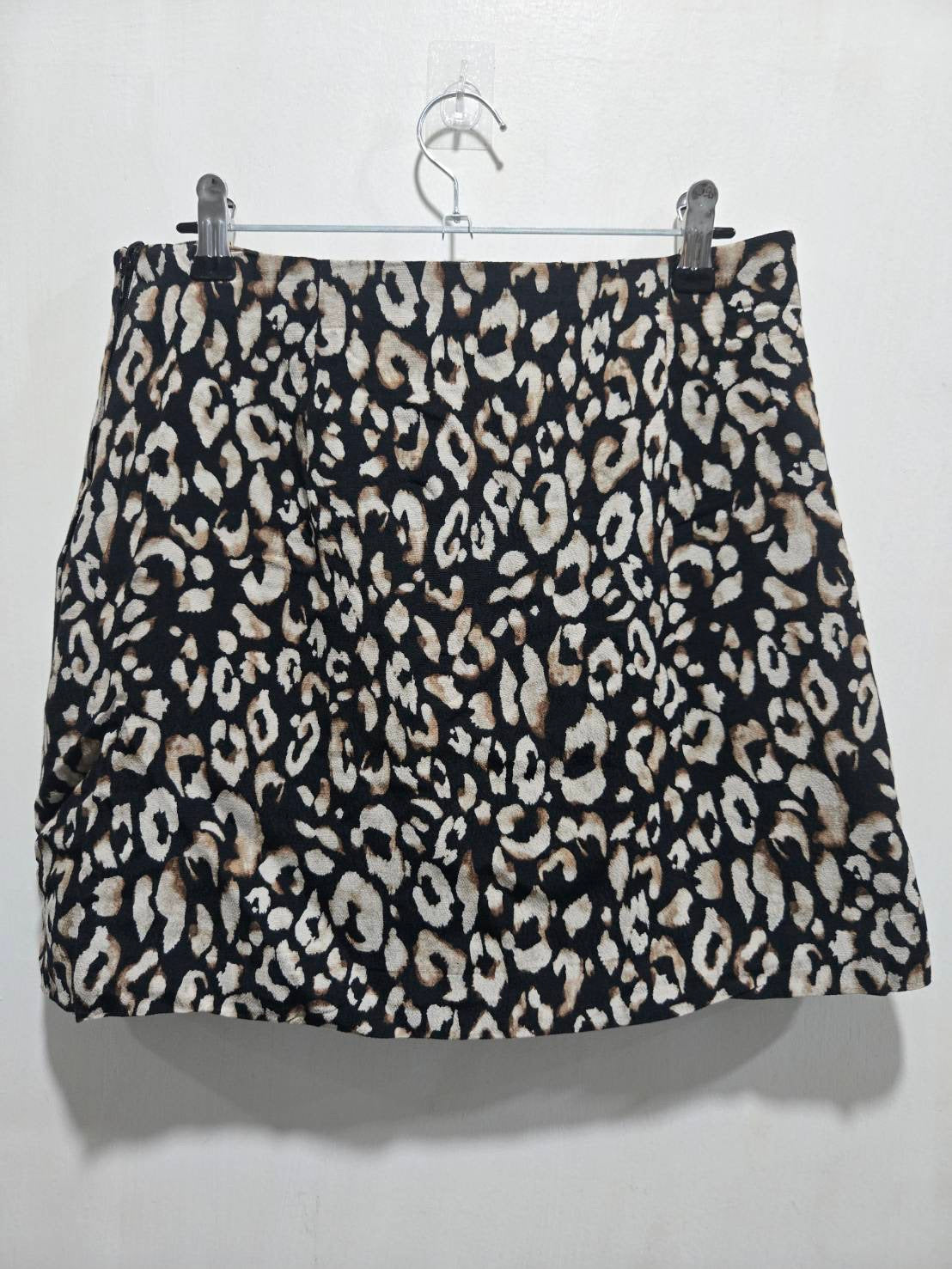 H&M Leopard Print Mini Skirt