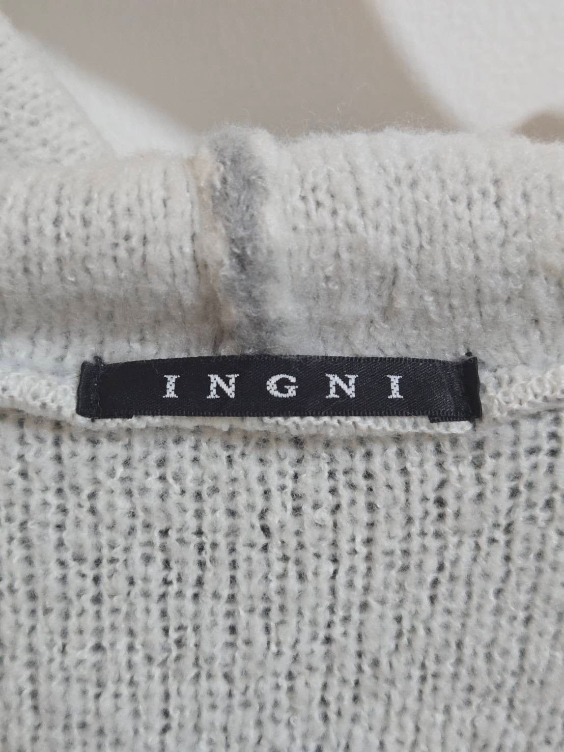 Stretch Double-Faced Hooded Cardigan Coat — INGNI