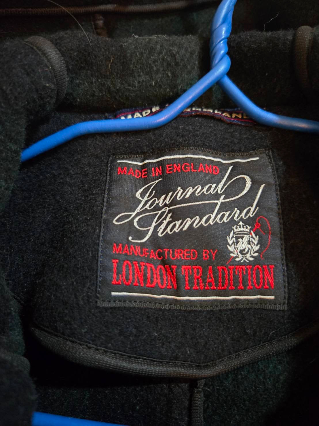 Wool Duffle Coat — Navy — Journal Standard × London Tradition