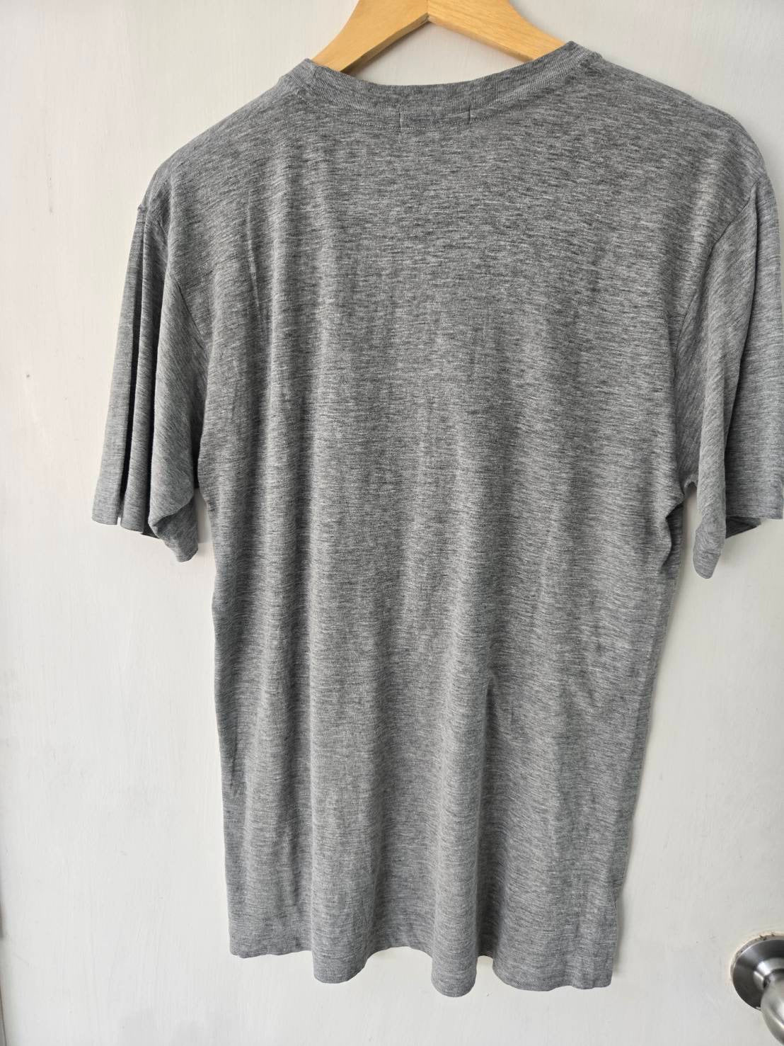Grey Melange Round-Neck T-Shirt — Keeprun