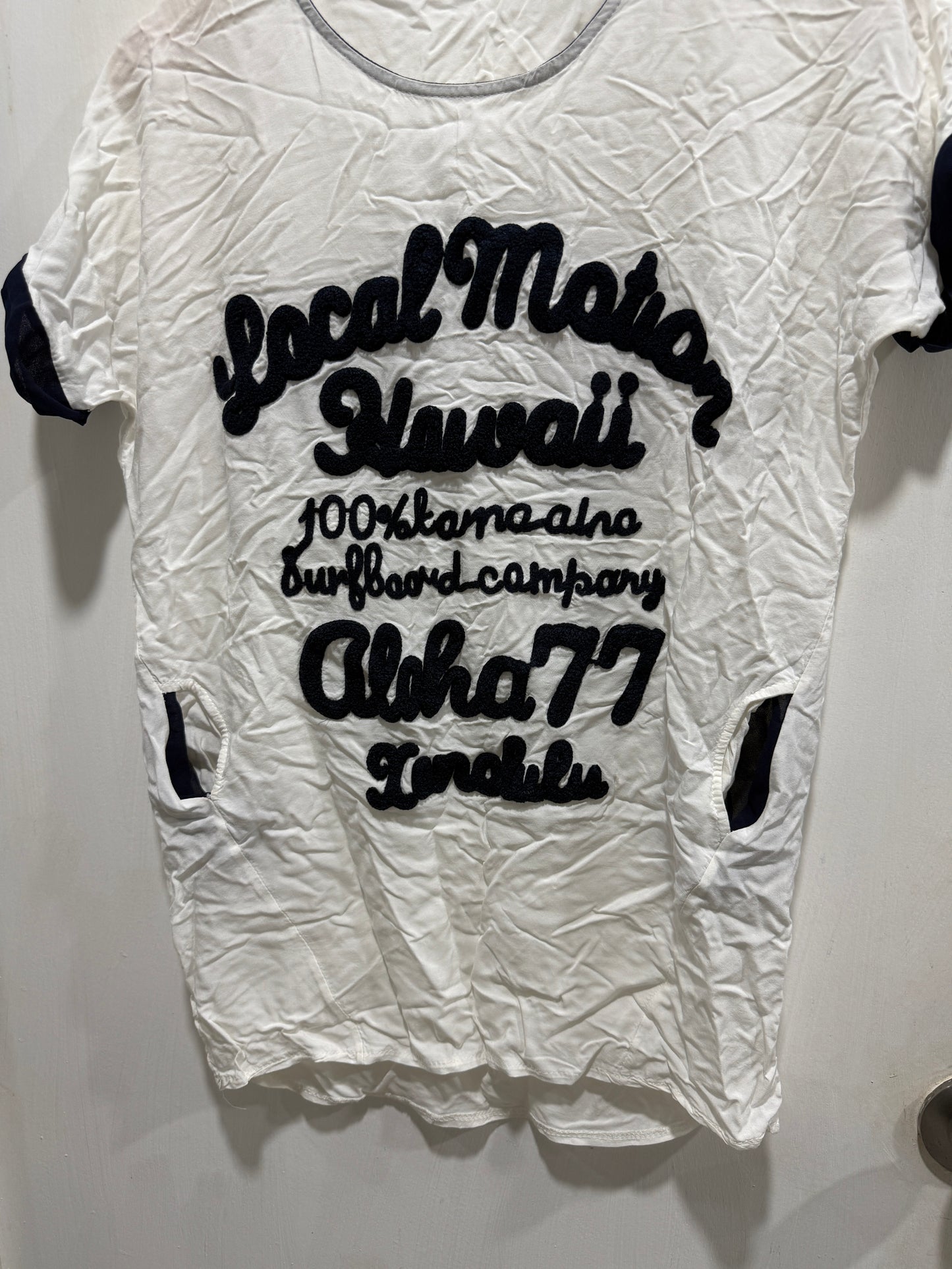 No Brand White Local Motion Hawaii Graphic T-Shirt M
