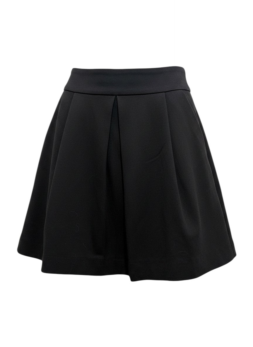 Zara Black Pleated Mini Skirt XS