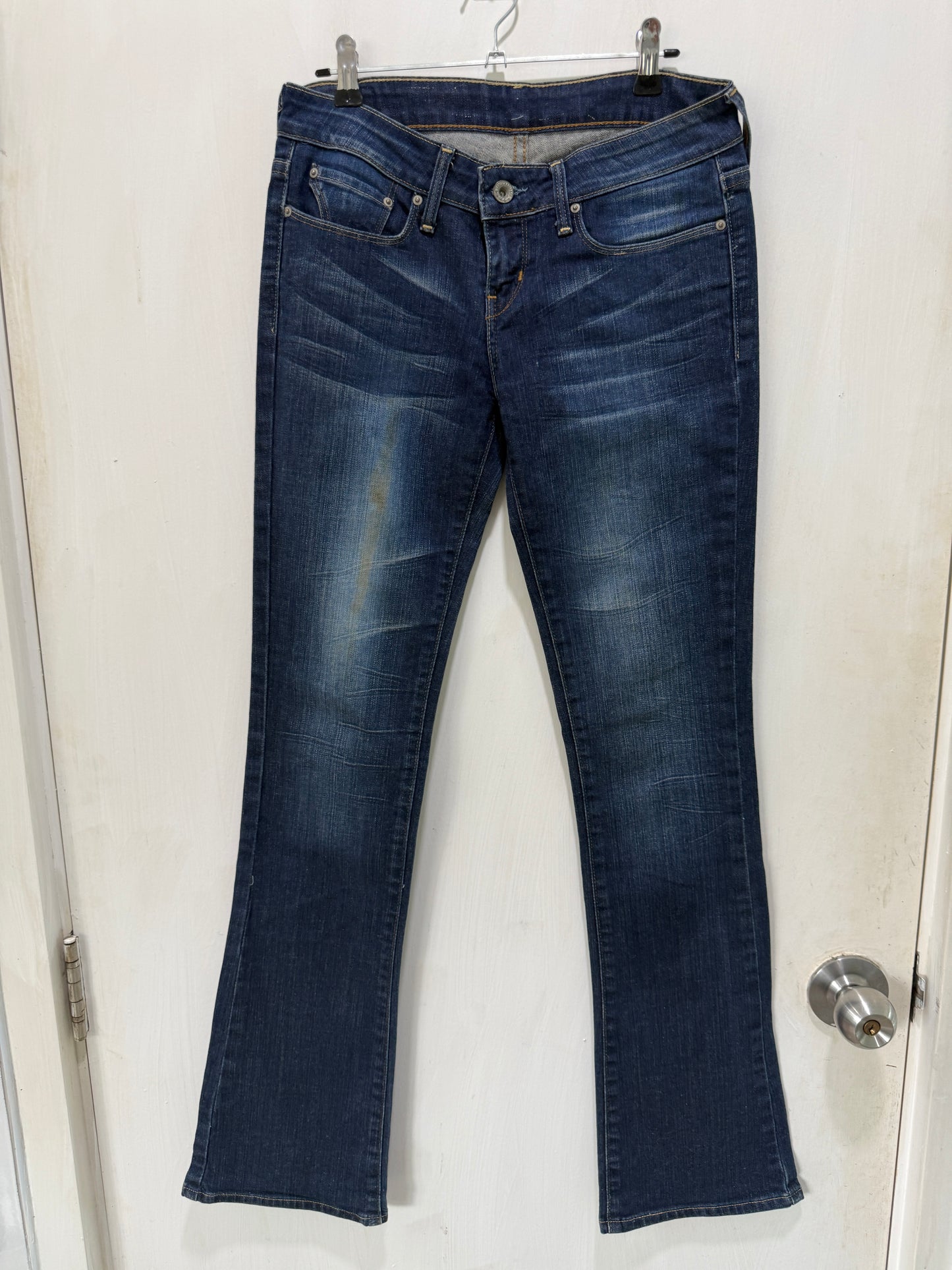 Levi's Dark Blue Bootcut Jeans 26x32