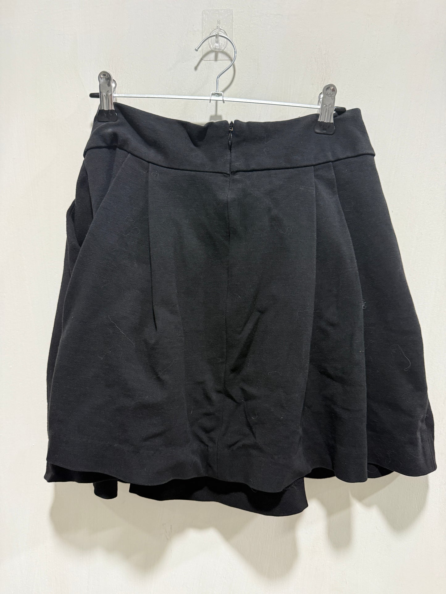 Zara Black Pleated Mini Skirt XS