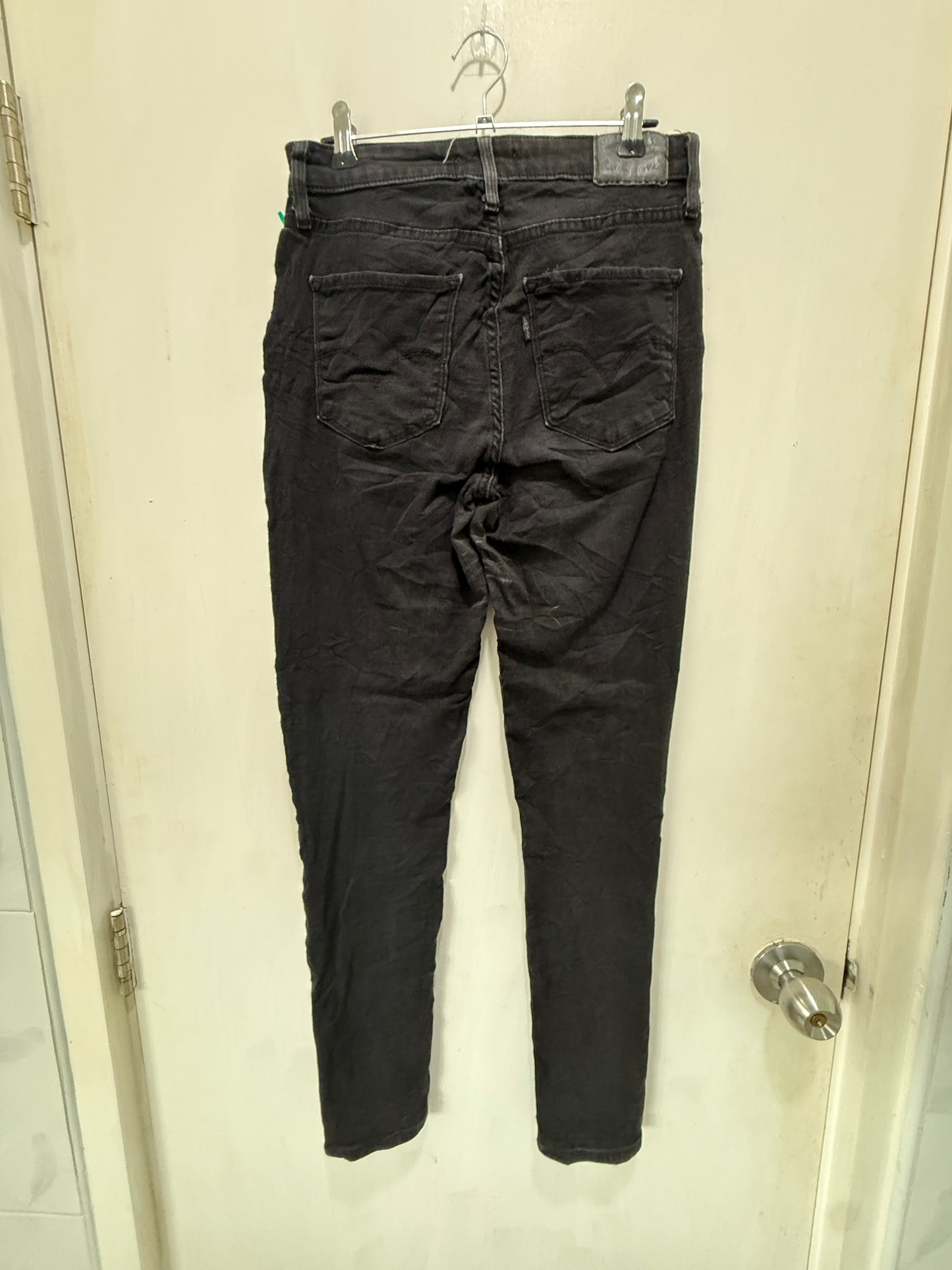 Levi's 721 Black High Rise Skinny Jeans 28