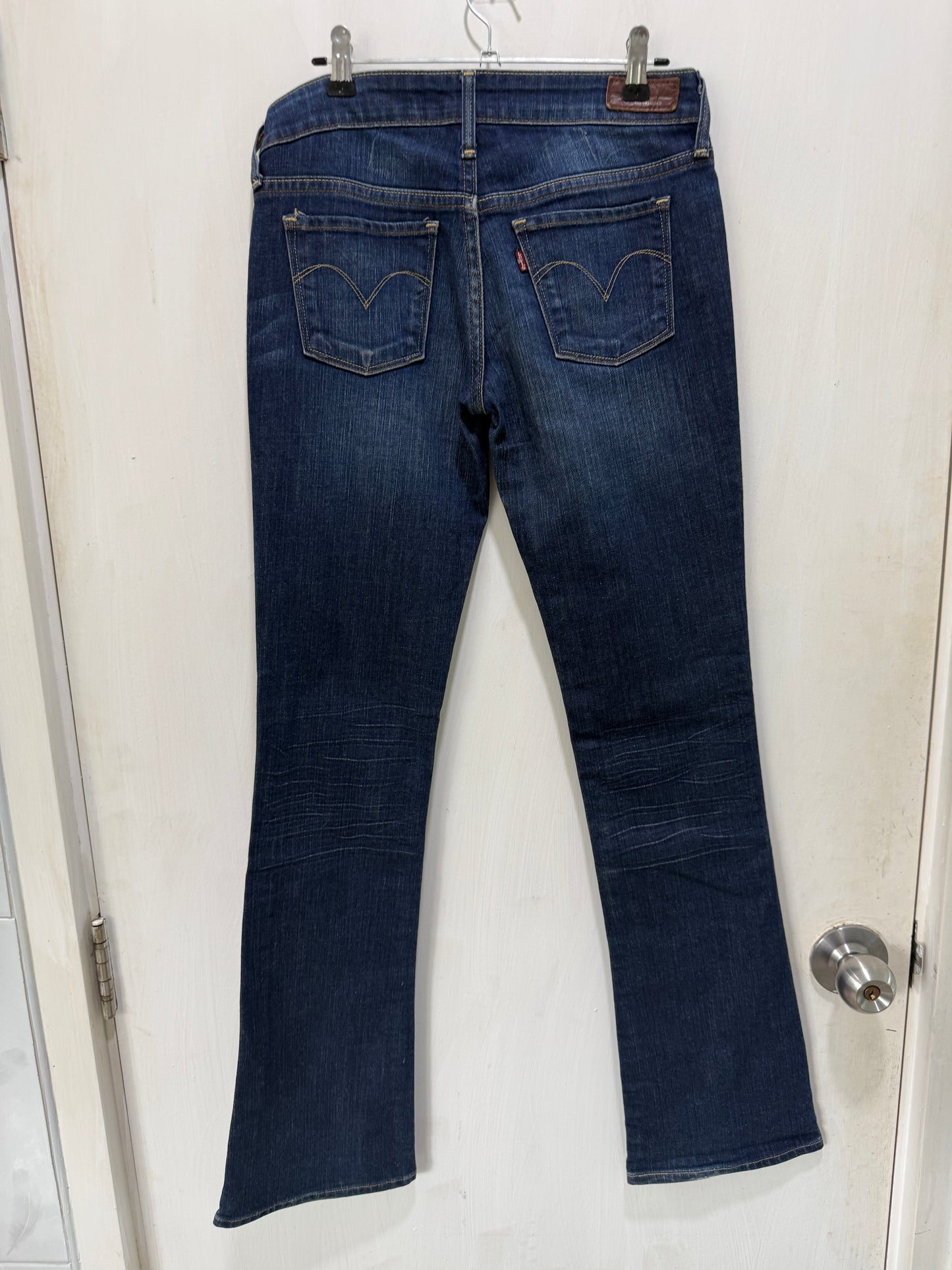 Levi's Dark Blue Bootcut Jeans 26x32