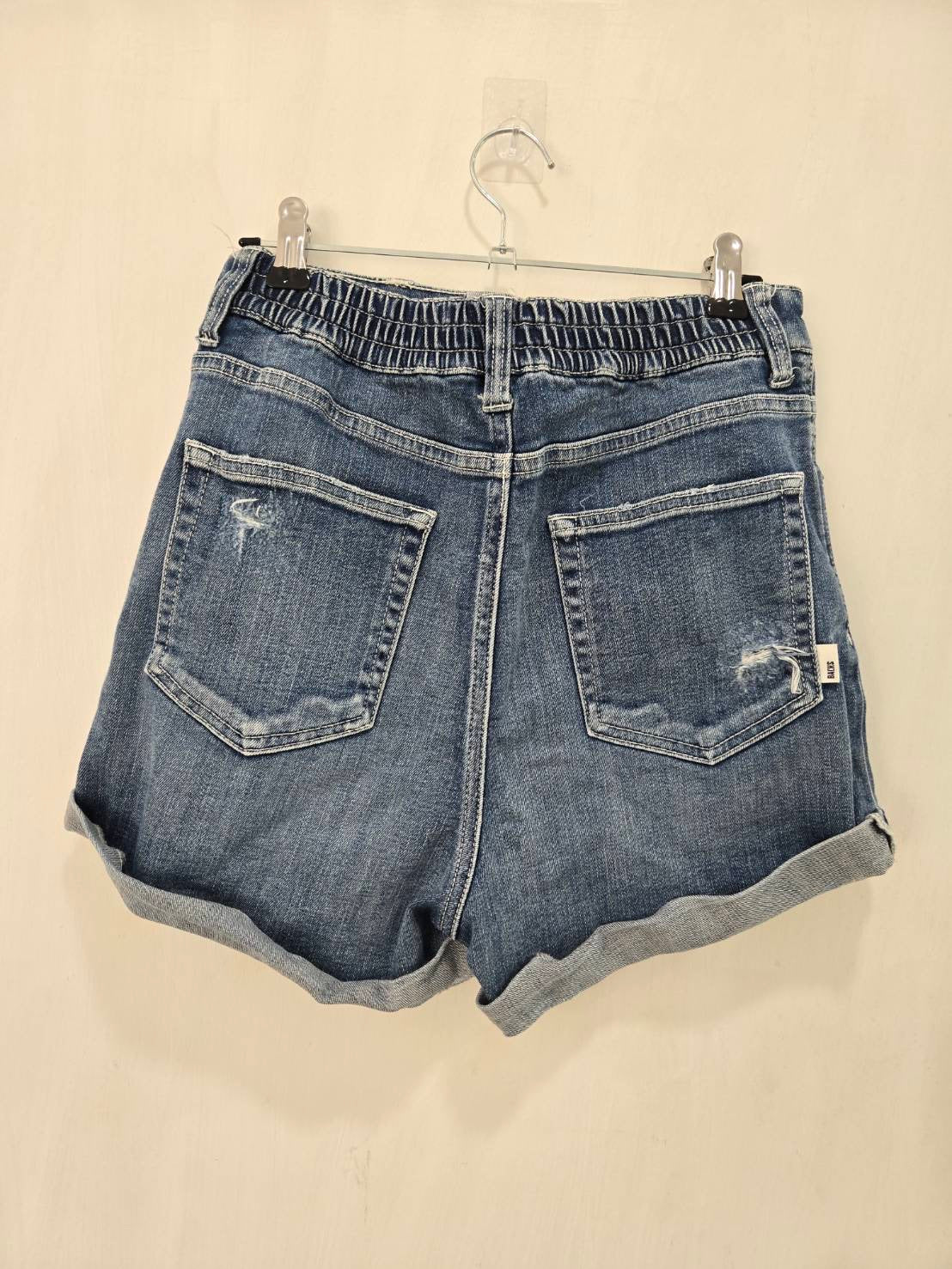 Backs Blue Distressed Denim Shorts Size F