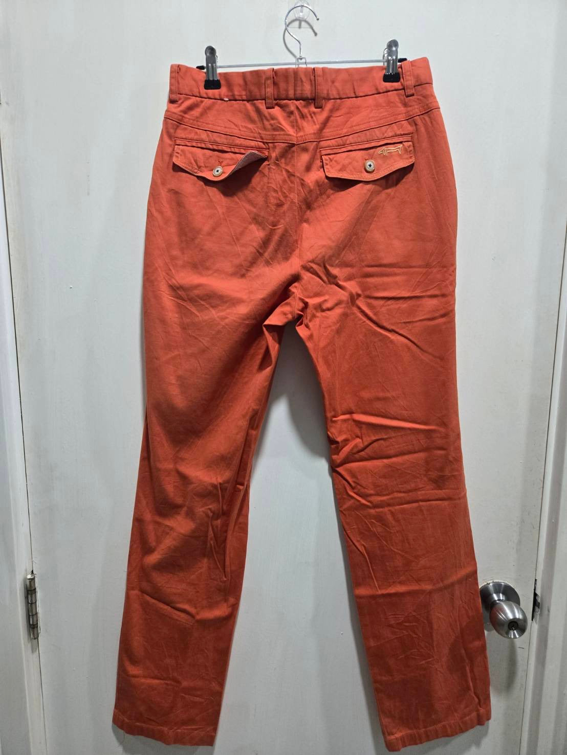 Louis Castel Burnt Orange Chino Pants