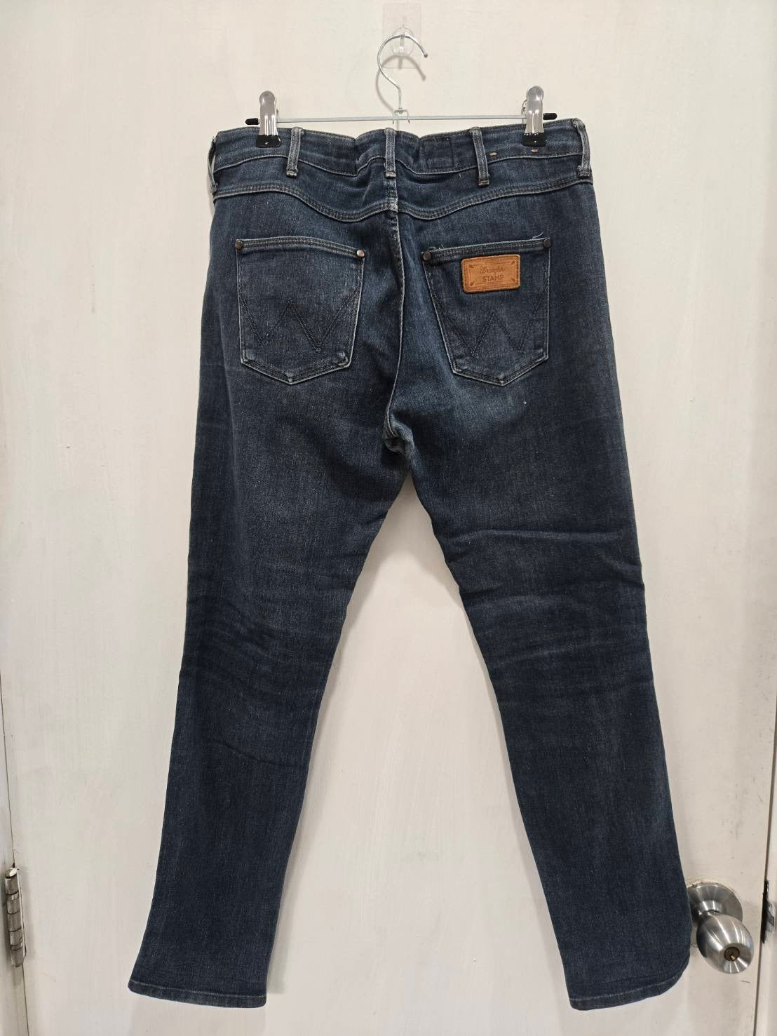 Wrangler Dark Blue Wash Slim Fit Jeans 29x30