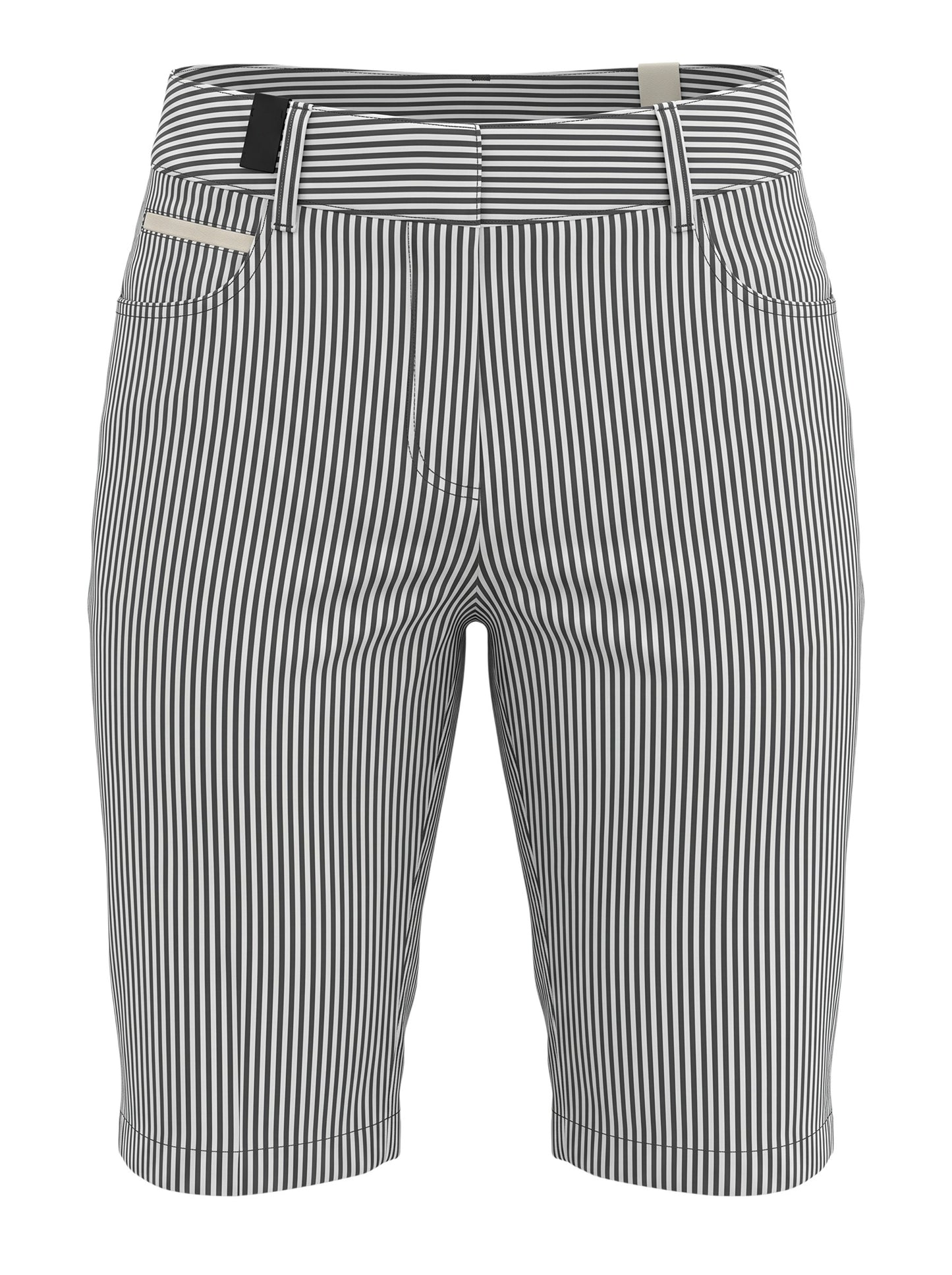 Rafaella Blue White Pinstripe Bermuda Shorts Size 10 Men