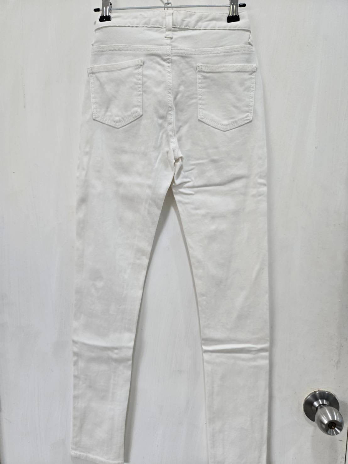 No Brand White Skinny Jeans Size M