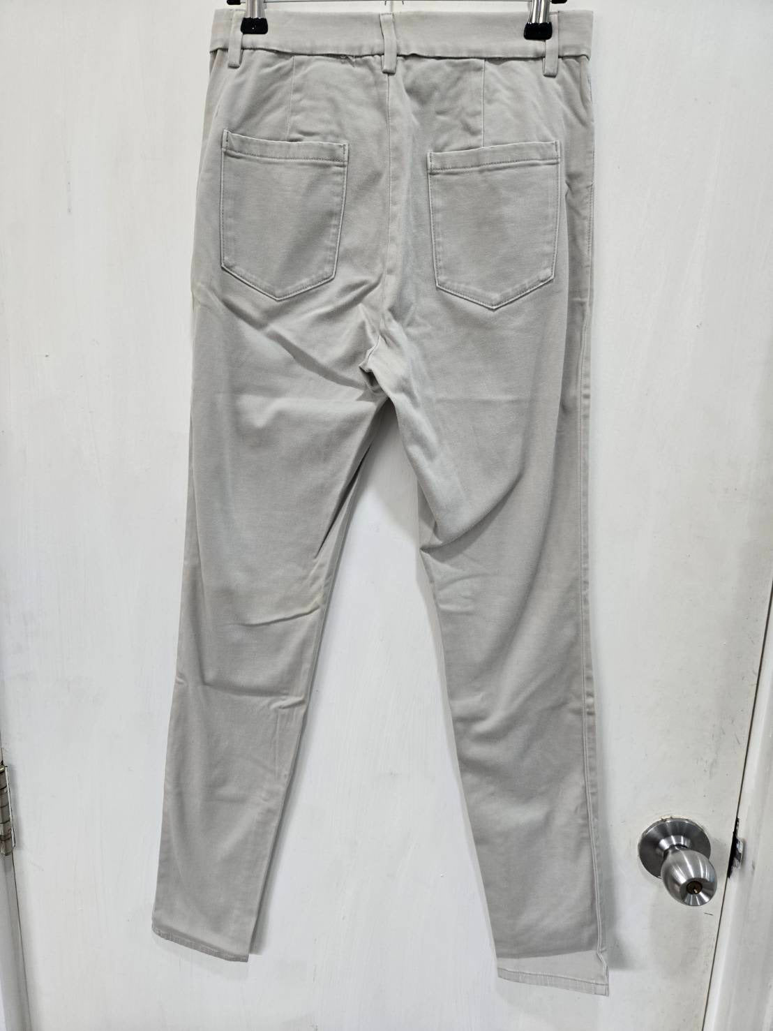 Uniqlo Light Grey Ultra-Stretch Leggings Pants Size S