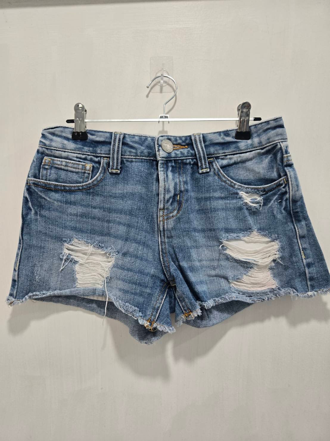 Repipi Armario Distressed Blue Denim Shorts Size S