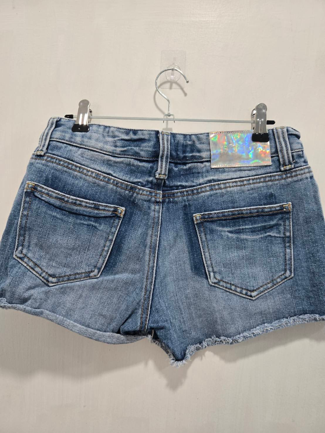 Repipi Armario Distressed Blue Denim Shorts Size S