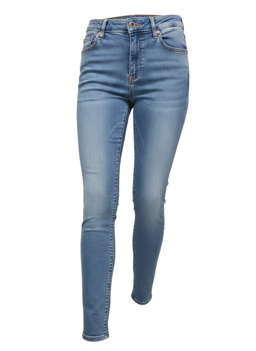 Zara 1975 Blue Faded-Wash Skinny Low Jeans Size EUR 36