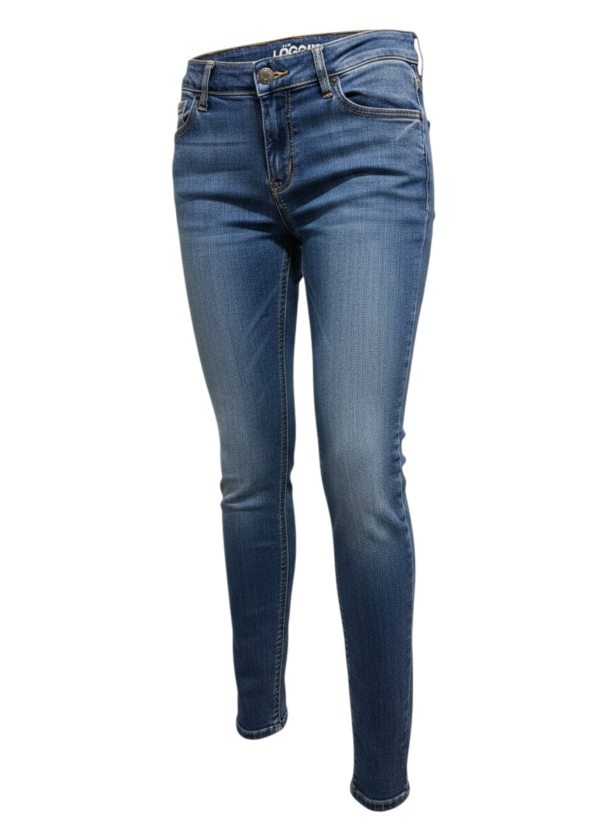 New York & Company Dark Wash Skinny Jeans
