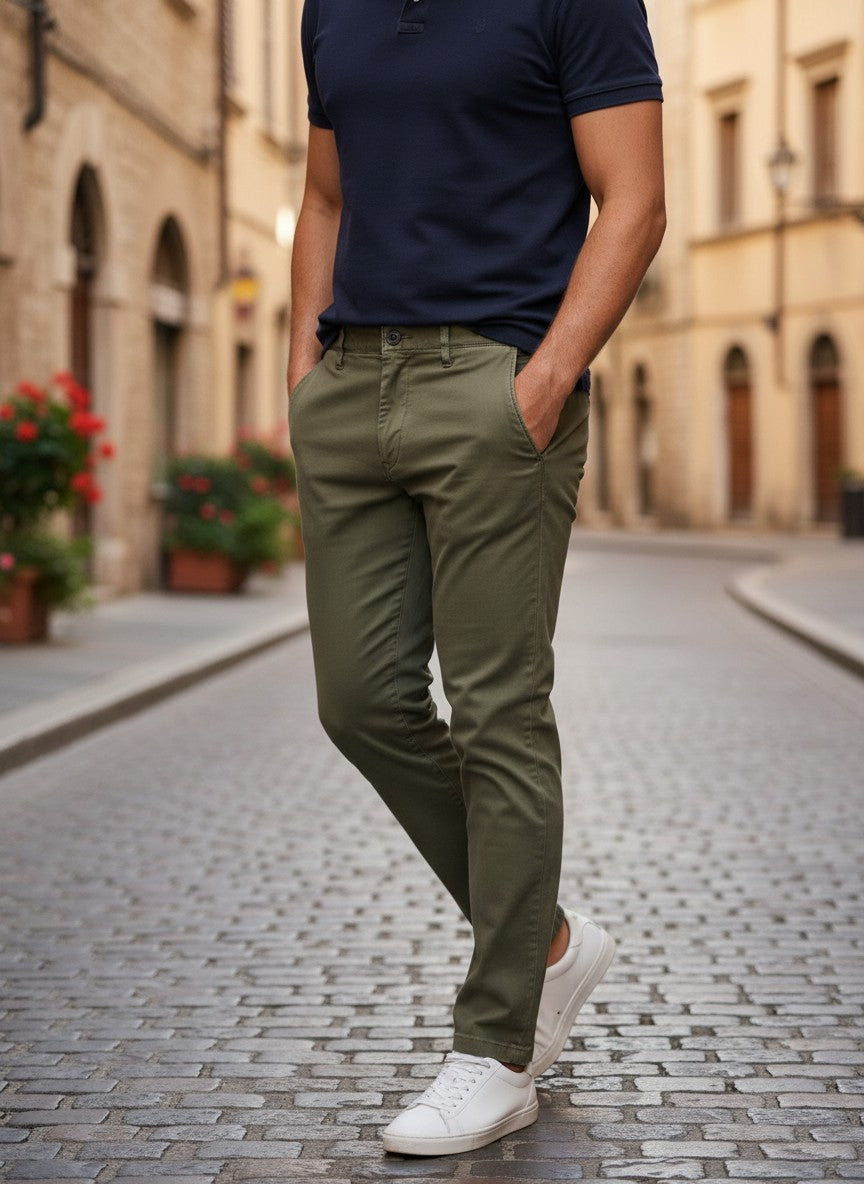 American Eagle Khaki Chino Pants