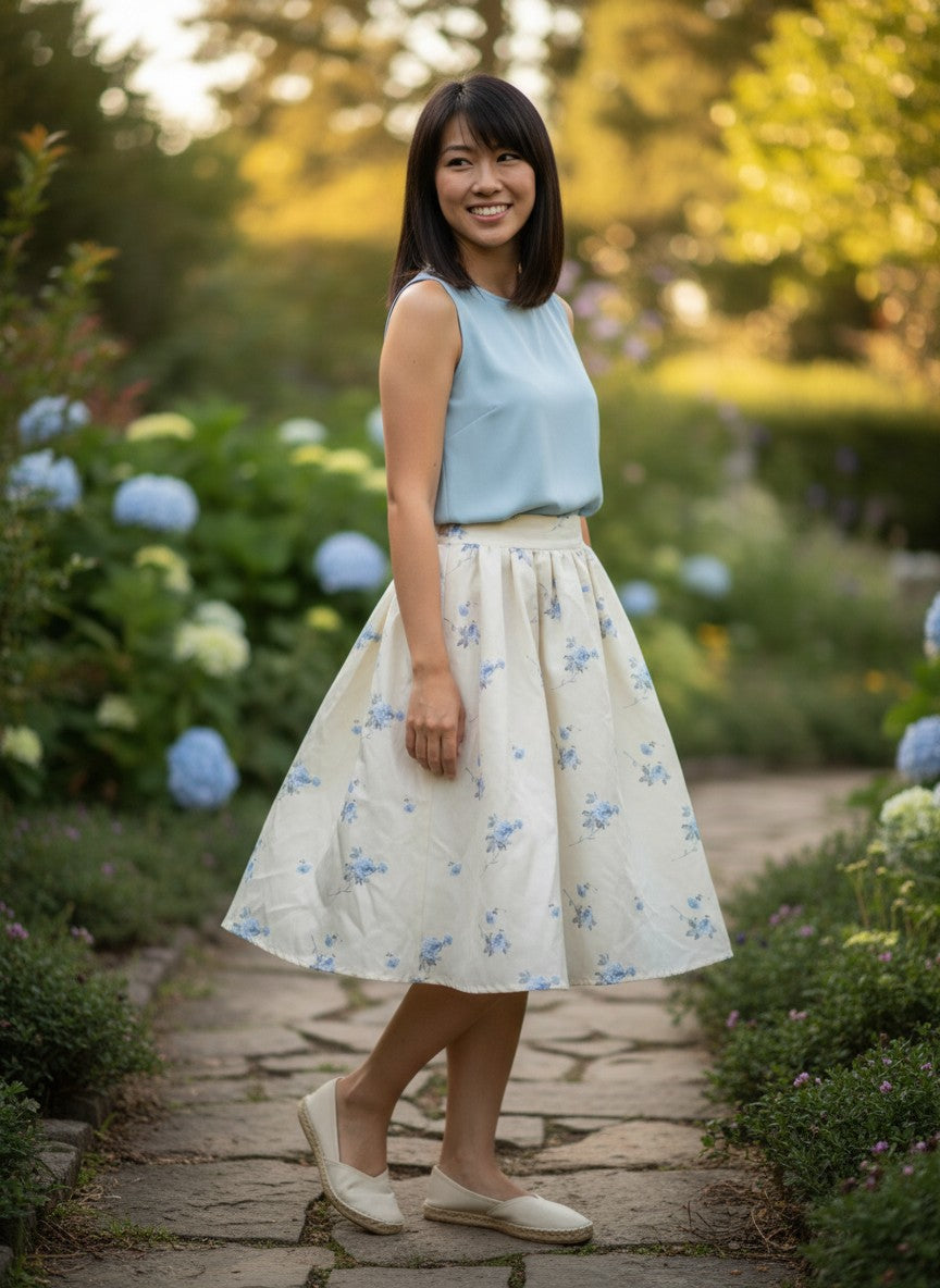 Earth Music & Ecology Yellow Floral Culottes