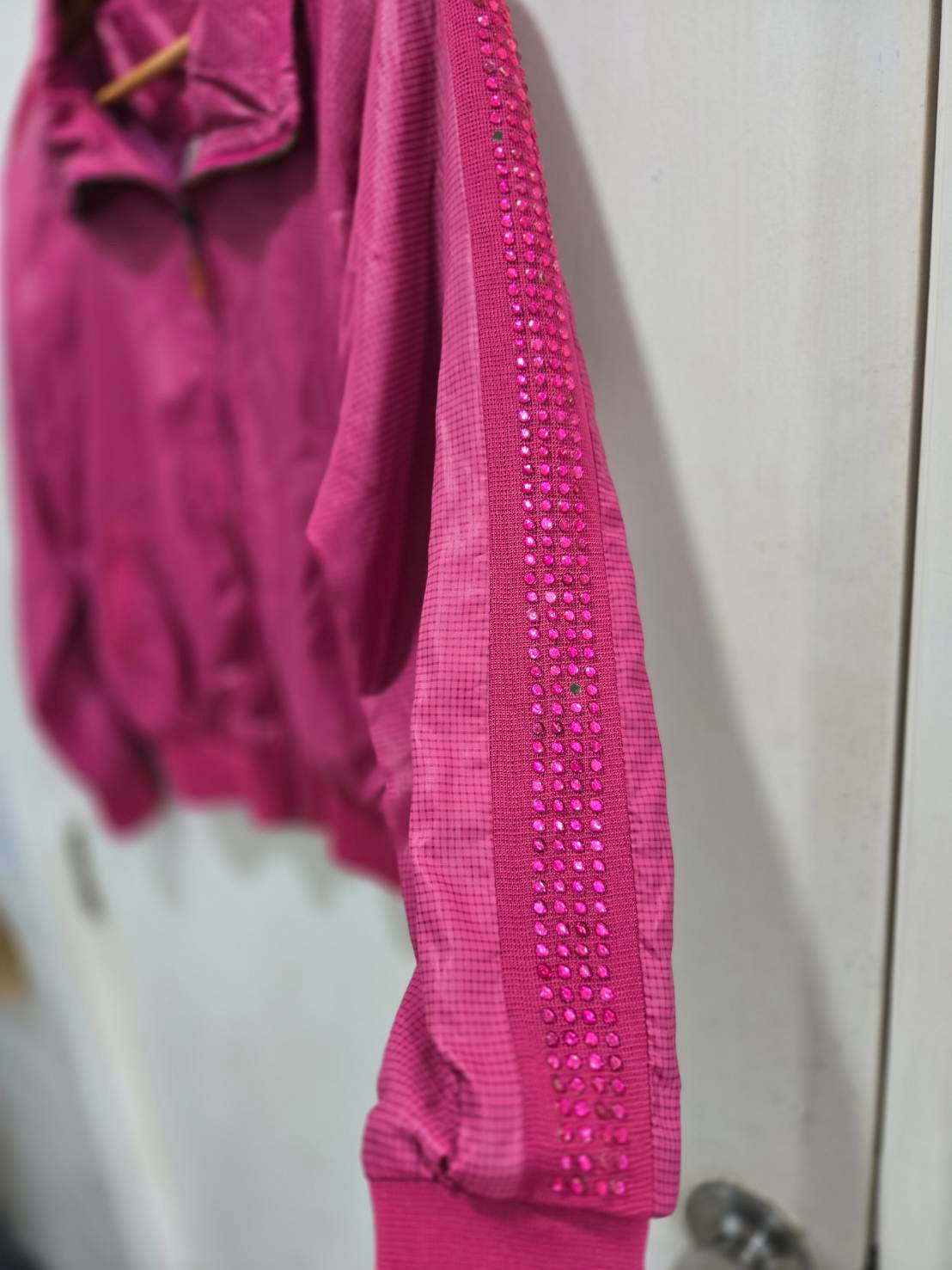 Nike Fuchsia Pink Essential Running Jacket