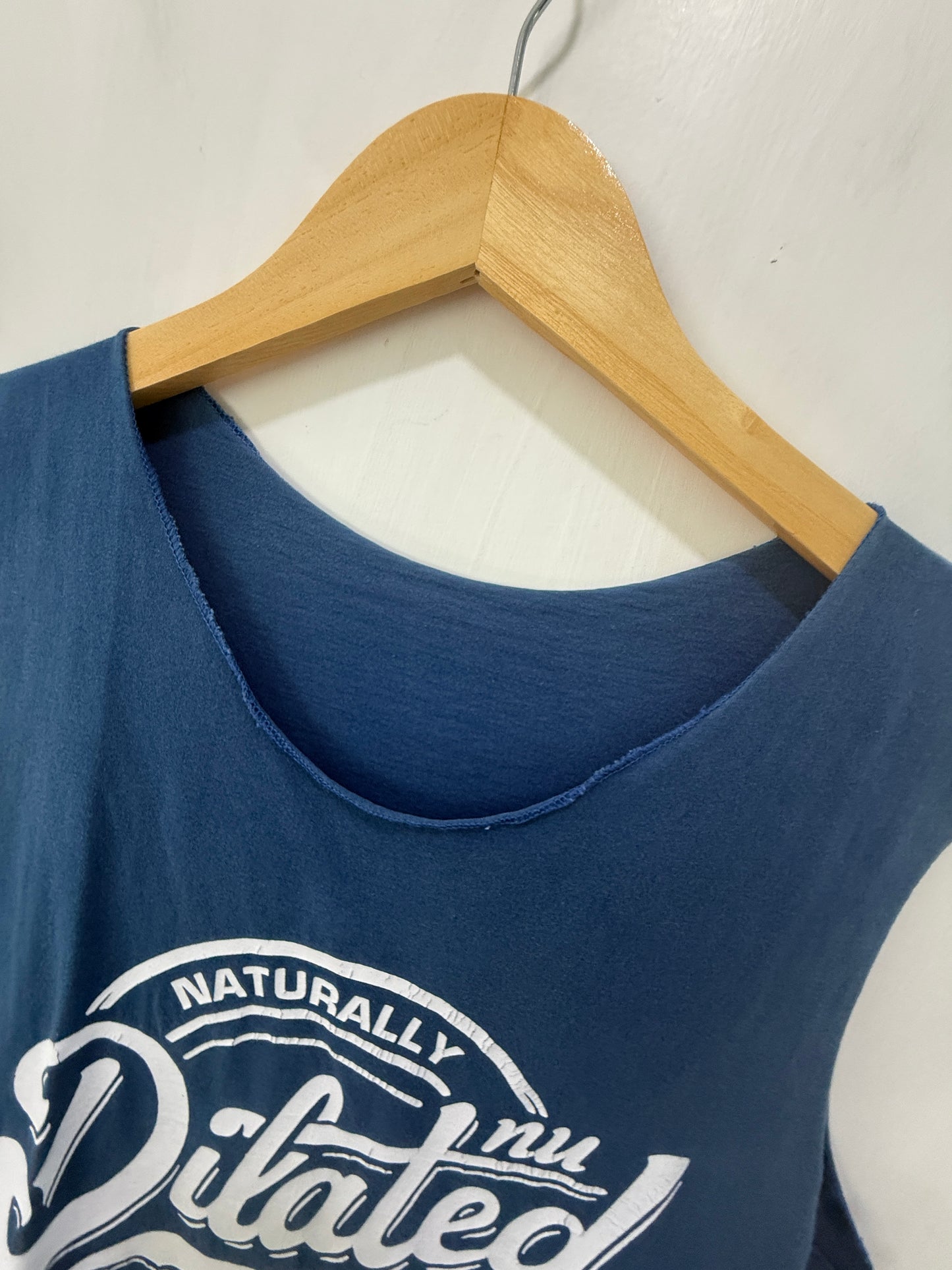Dilated Blue Naturally Dilated Underground Graphic Tank Top Size M/L