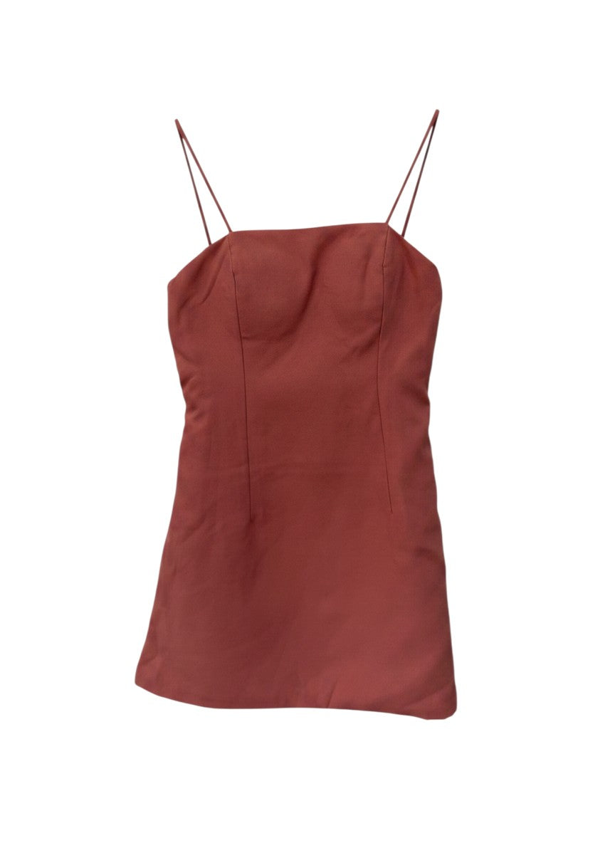 Vasaa Shop Pink Structured Mini Dress Size L