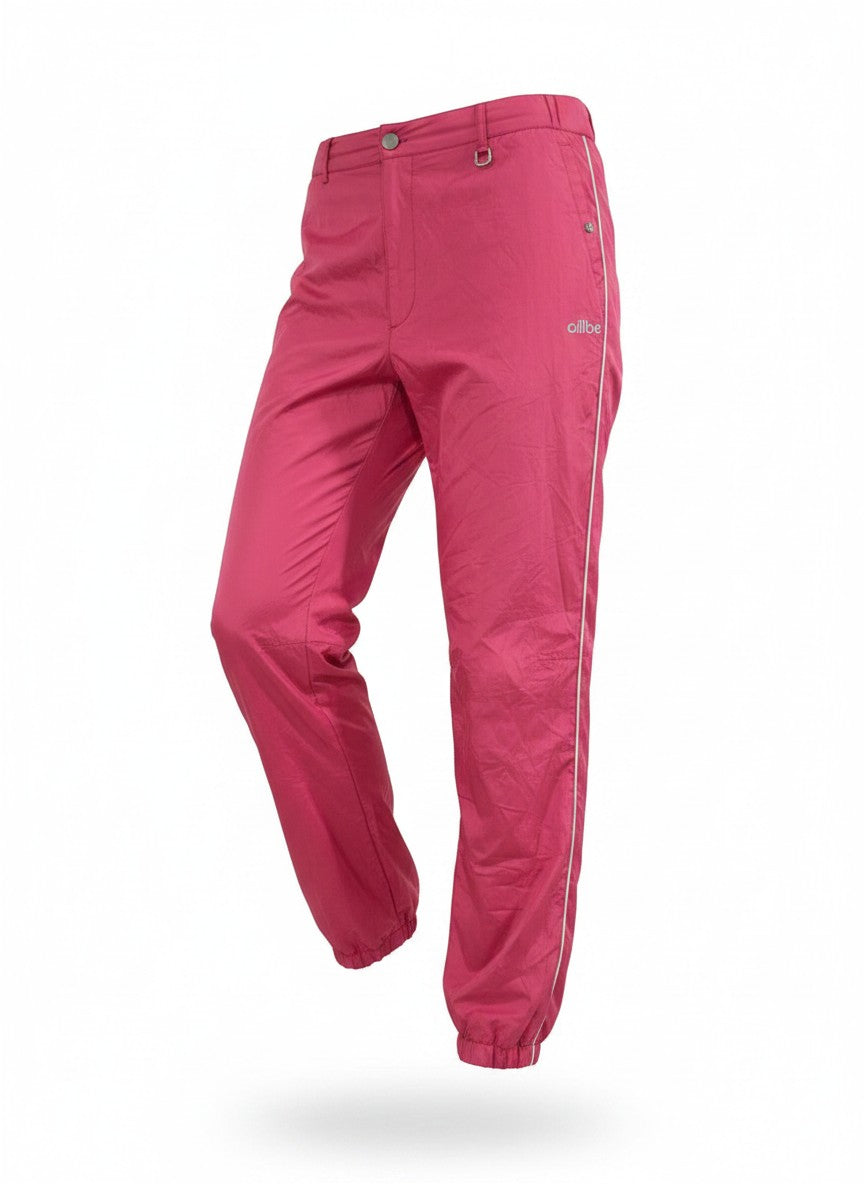 Allbe Bright Pink Windrunner Trousers — Size S