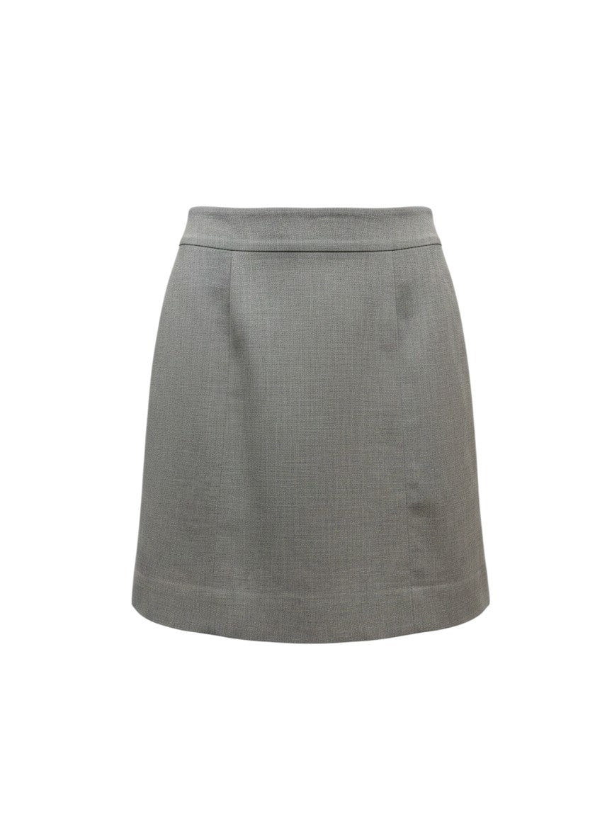 Clear Impression Grey Pencil Skirt 1