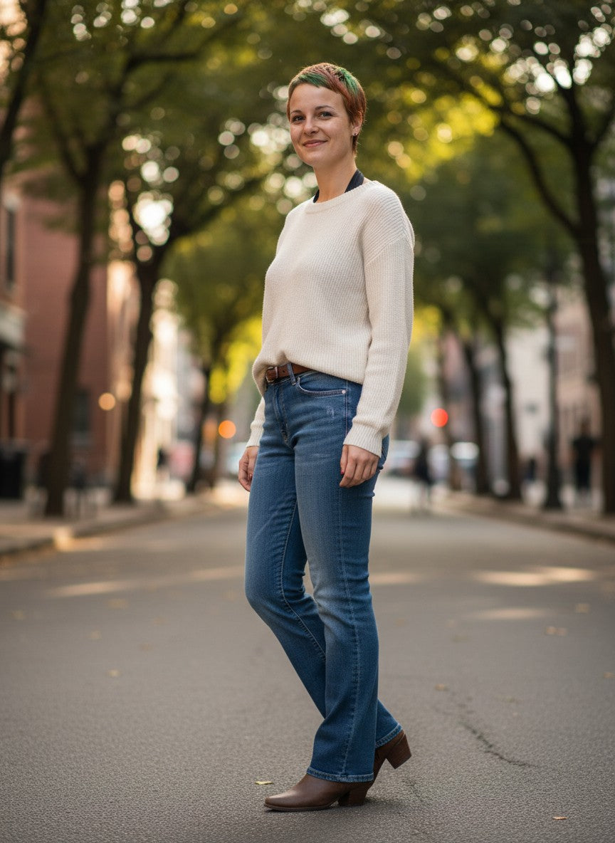 Marithe Francois Girbaud Blue Denim Jeans