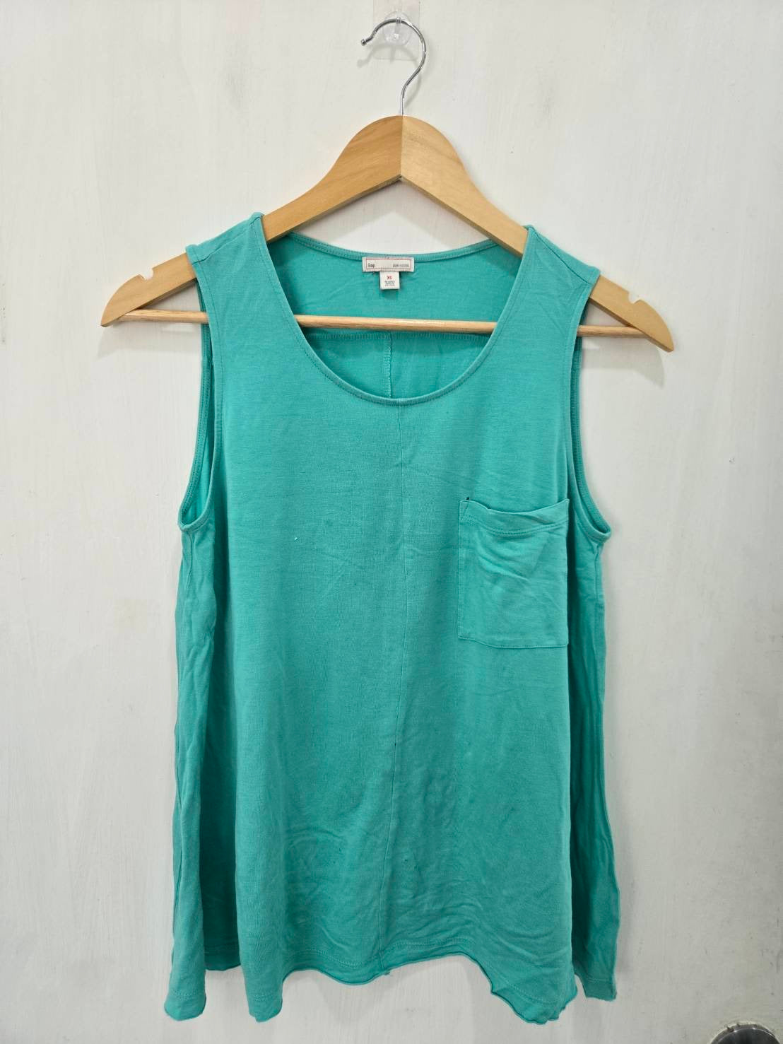Gap Teal Sleeveless Tank Top Size XS