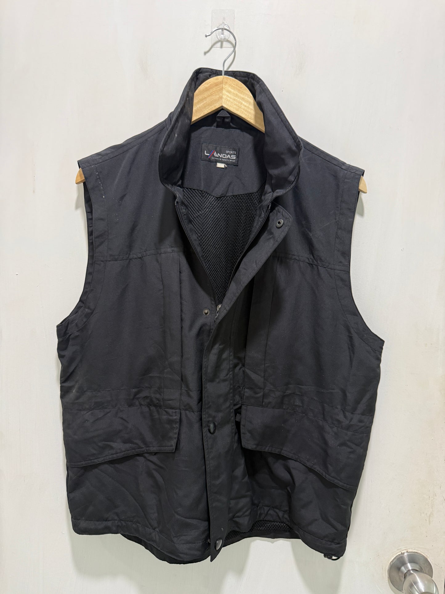 Landas Sports Black Tactical Vest M