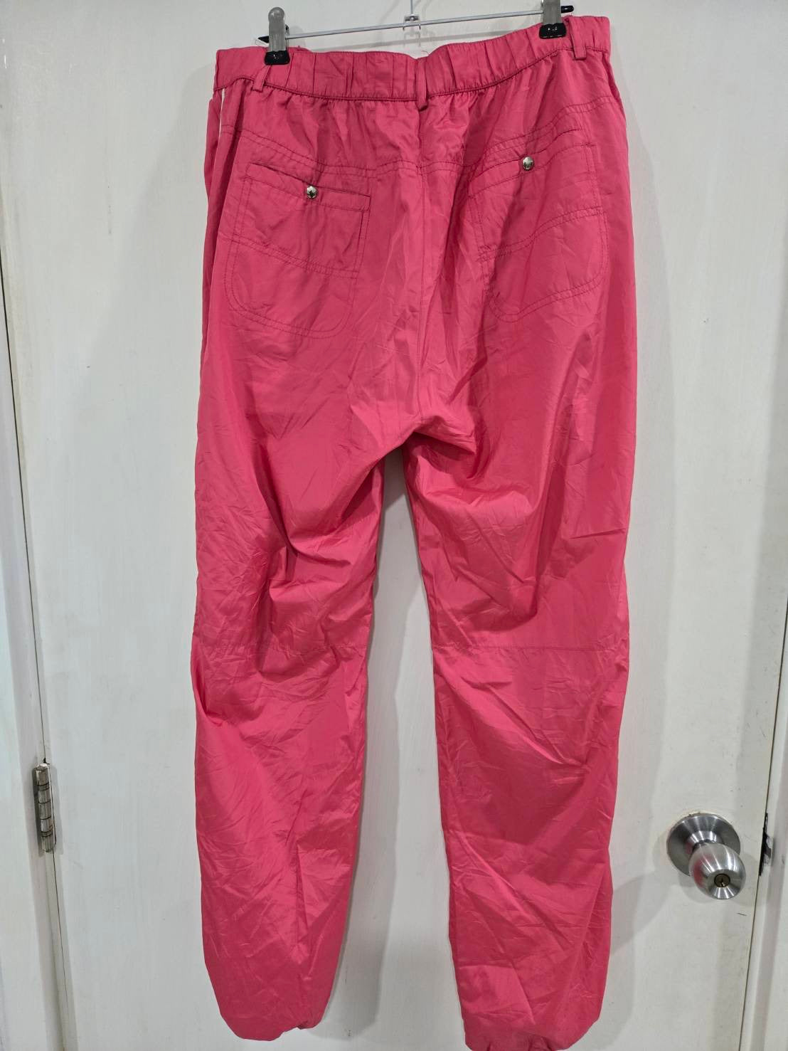 Allbe Bright Pink Windrunner Trousers — Size S
