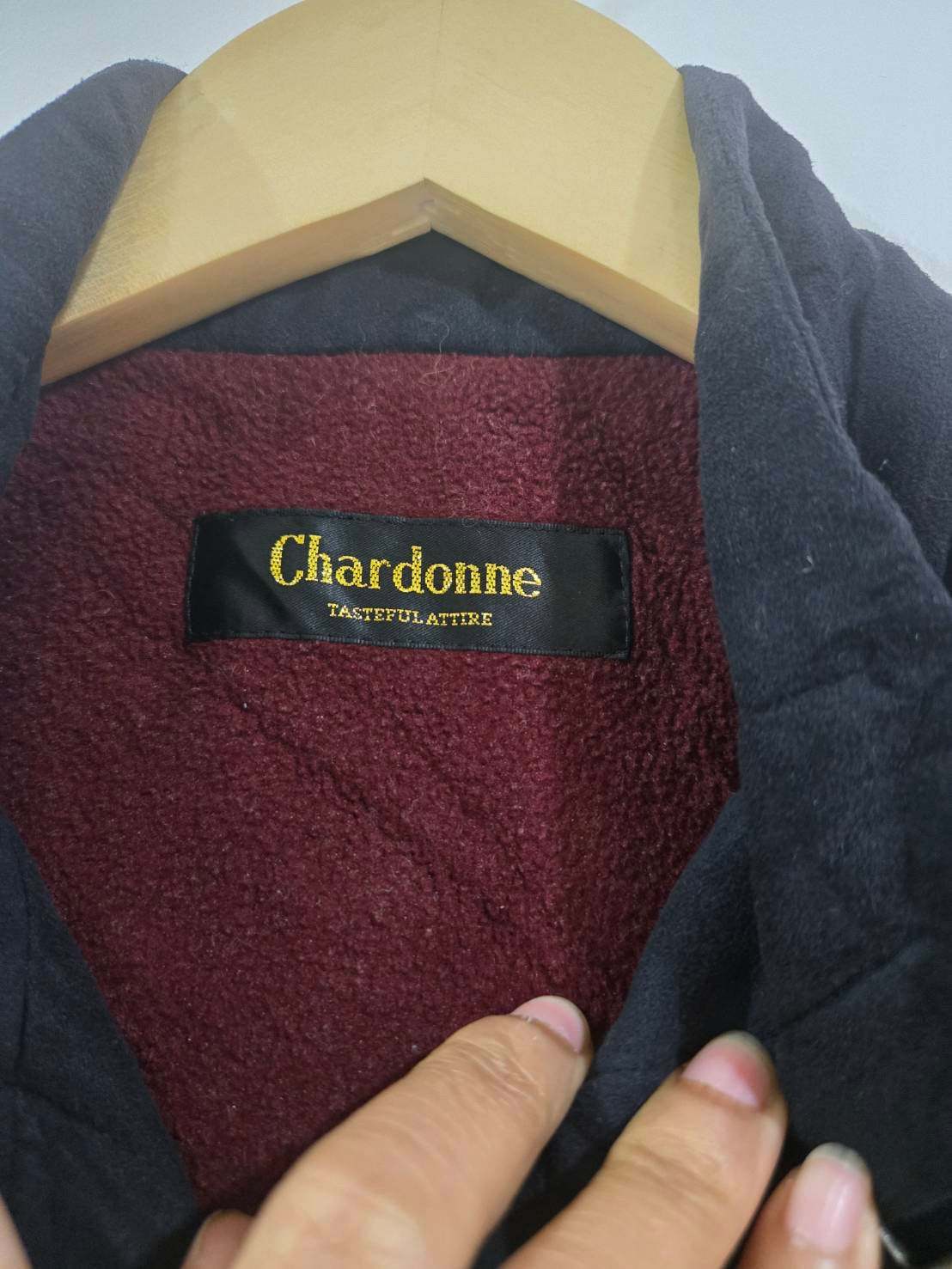 Black Stand-Collar Vest — Buckle Detail — Bon Cilie × Chardonne
