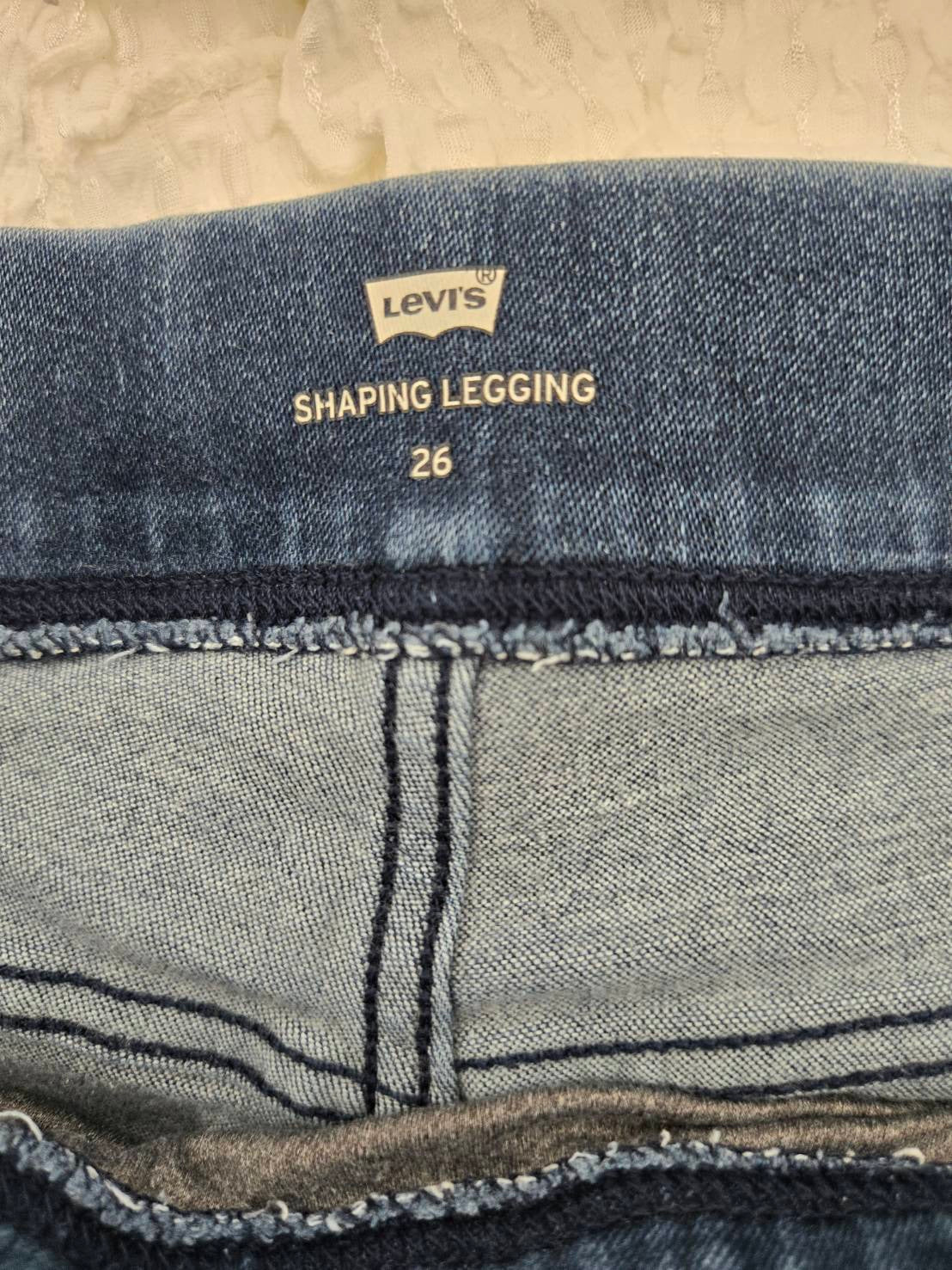 Levi's Dark Wash Shaping Legging Jeans Size 26