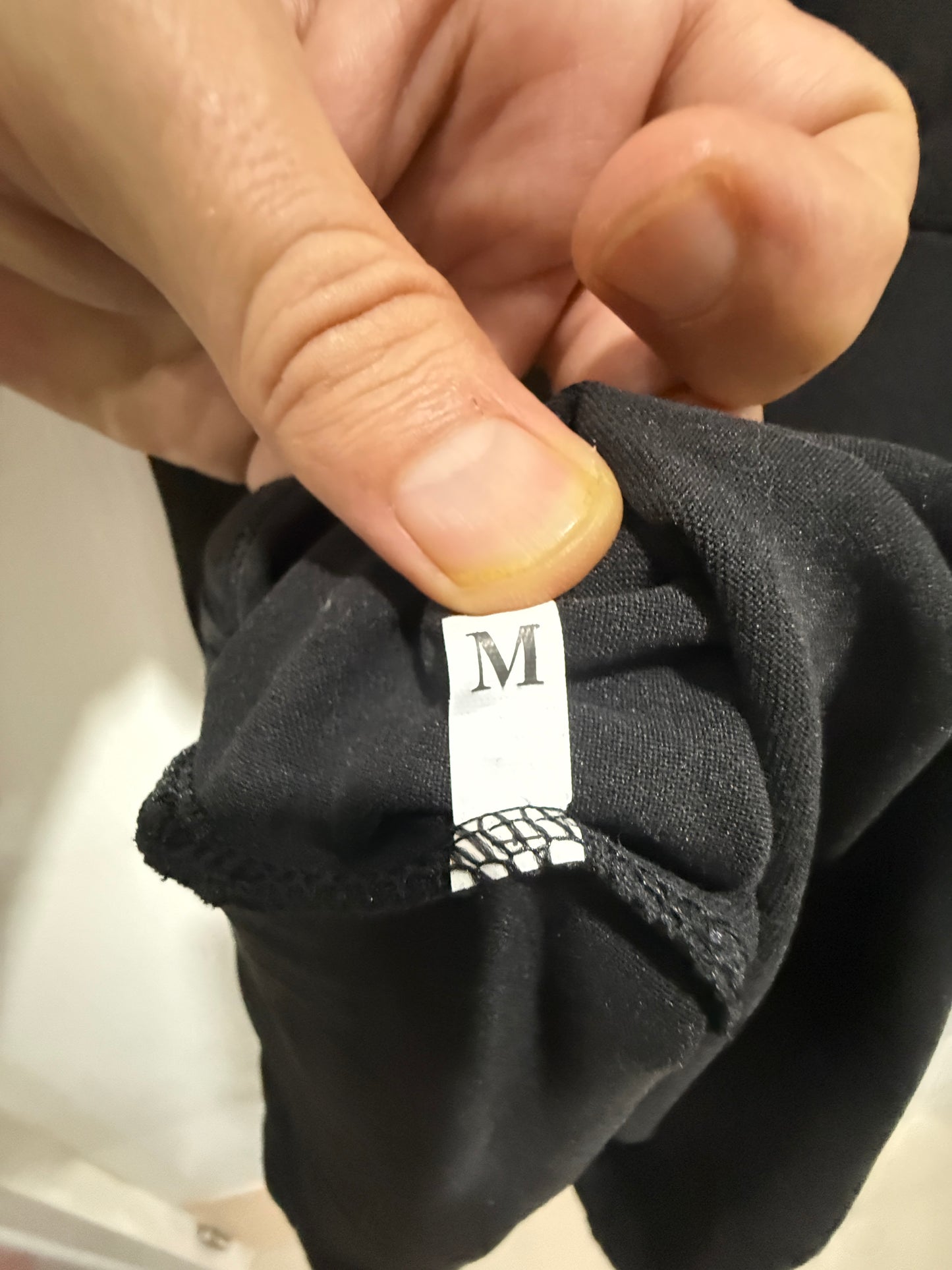 No Brand Black Spaghetti Strap Fit & Flare Mini Dress M