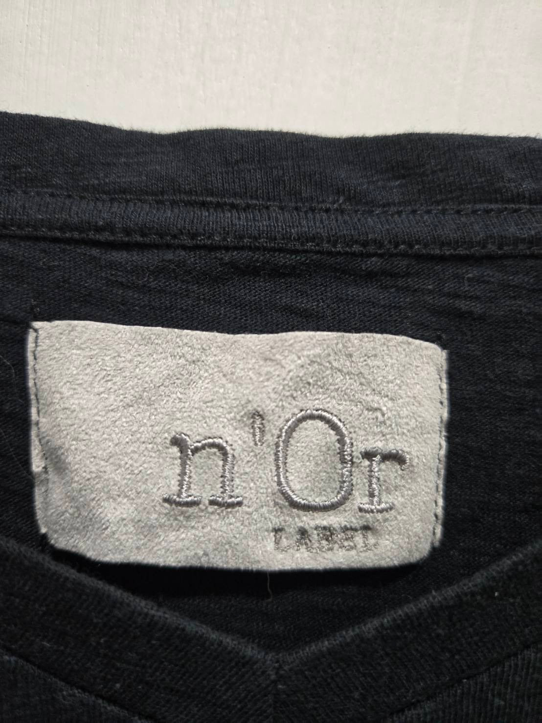 n'Or Label Charcoal Heathered V-Neck T-Shirt