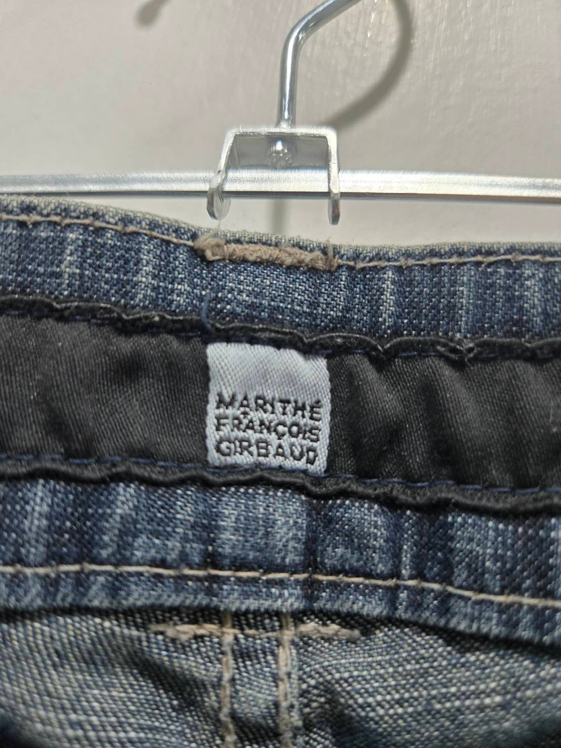 Marithe Francois Girbaud Blue Denim Jeans