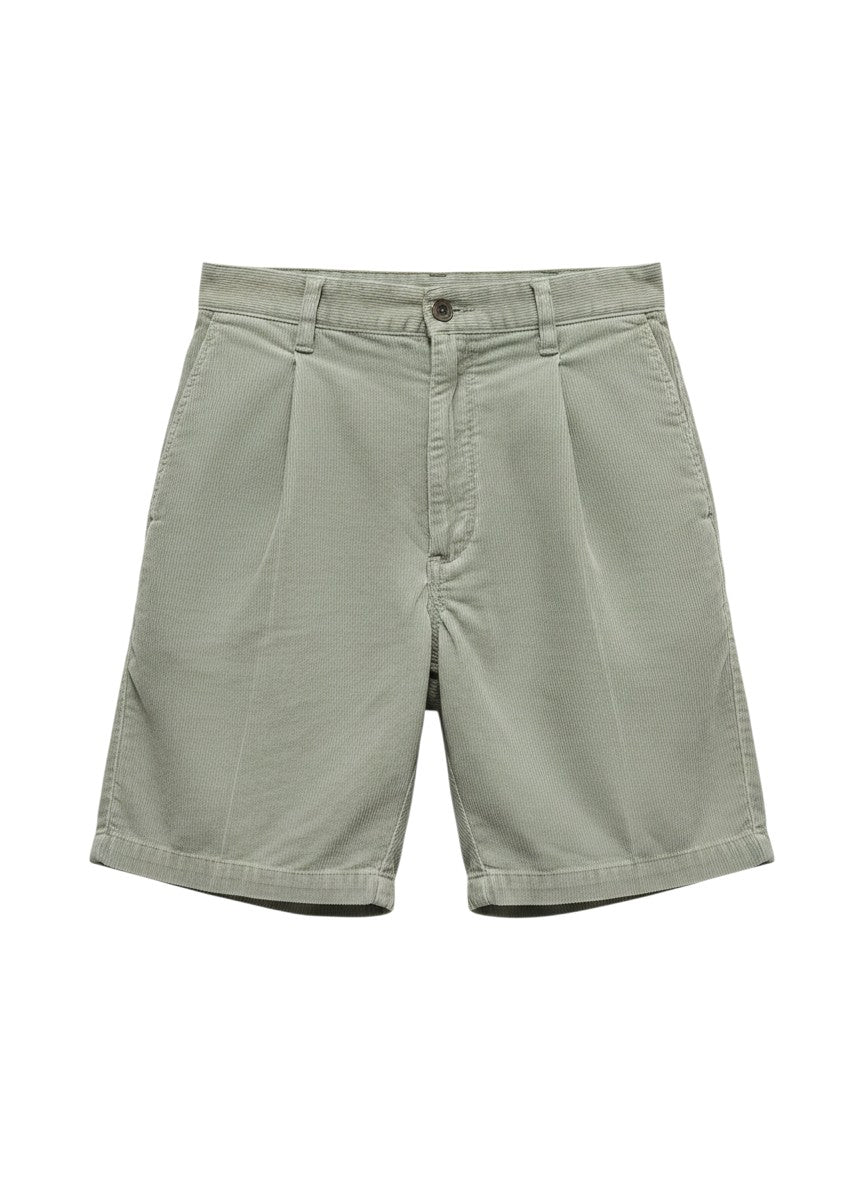 Brooks Brothers Beige Pleated Chino Shorts