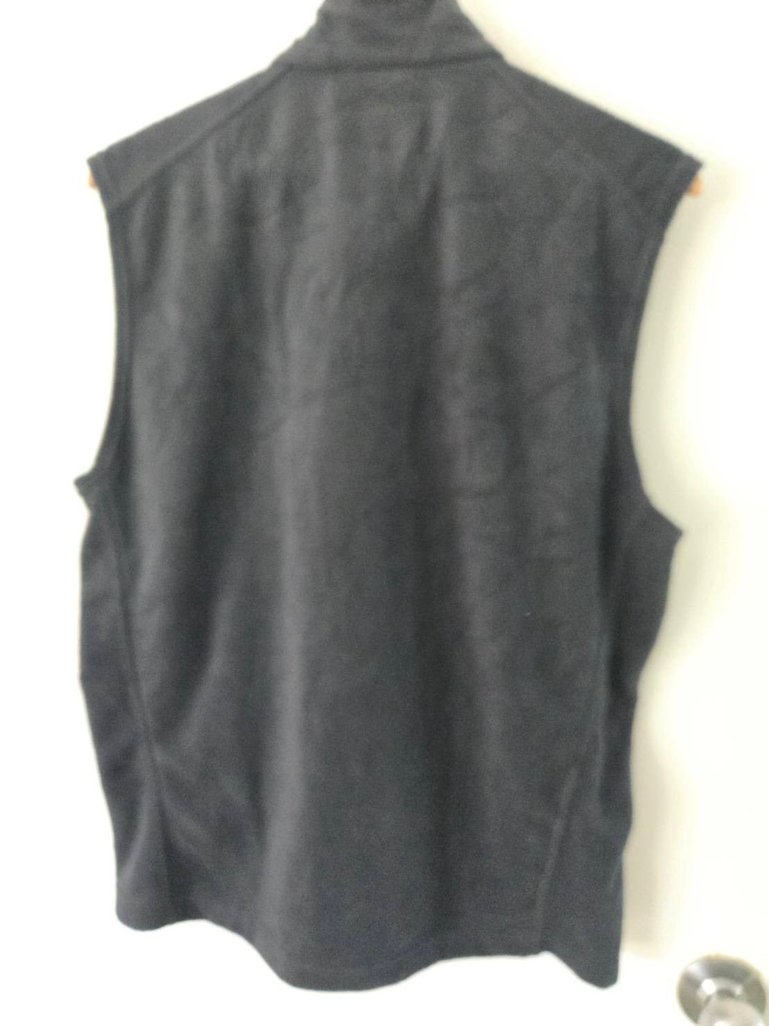 Black Fleece Vest — Full-Zip — Columbia Steens Mountain
